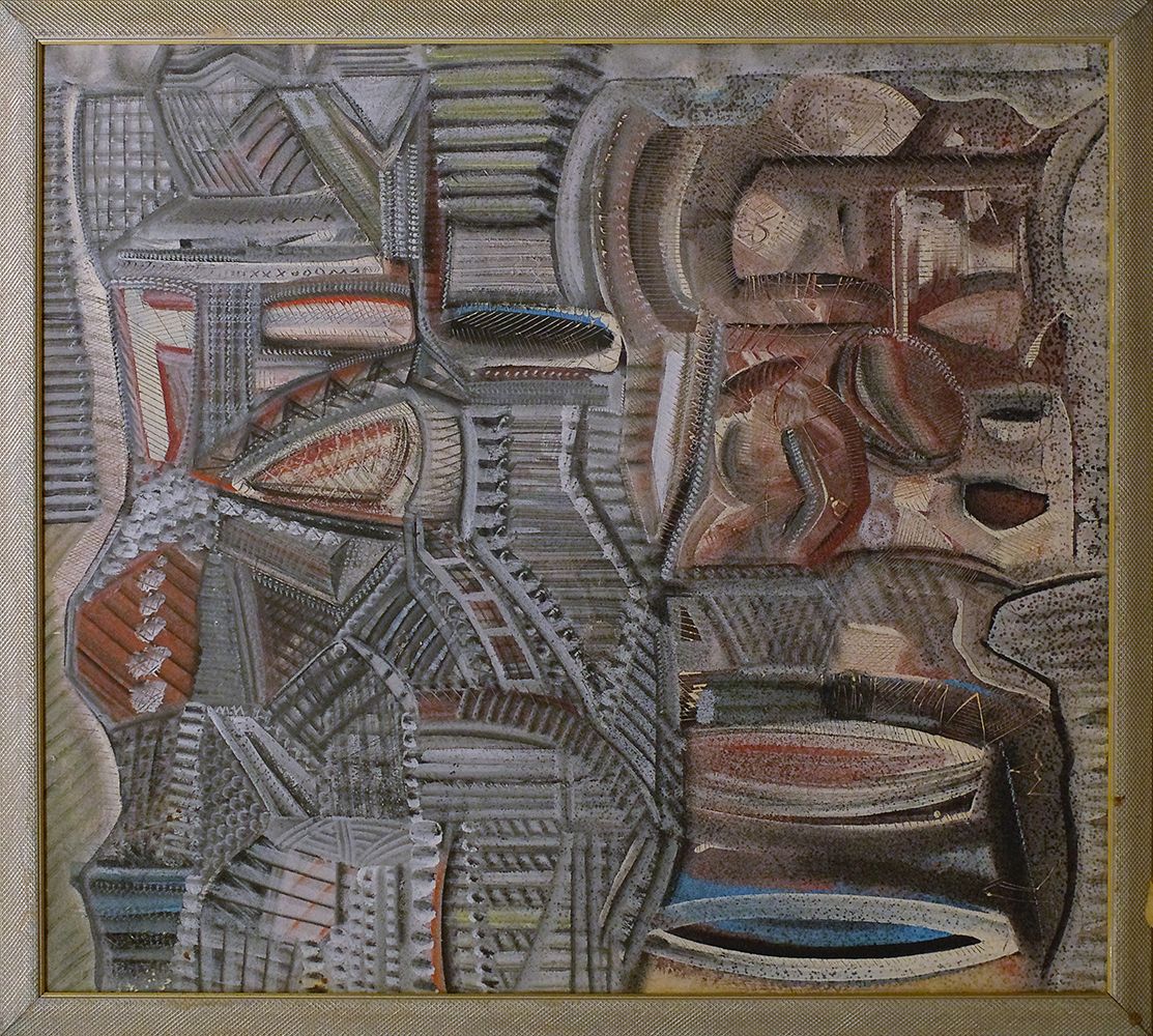 М. Тавадзе (Картина, живопись - 
                  90 x 80 см) Без названия