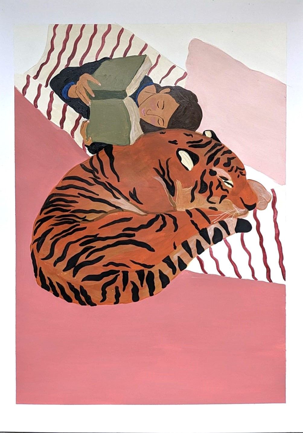Анастасия Богданова (Авторская графика - 
                  42 x 59.4 см) Сладких снов
