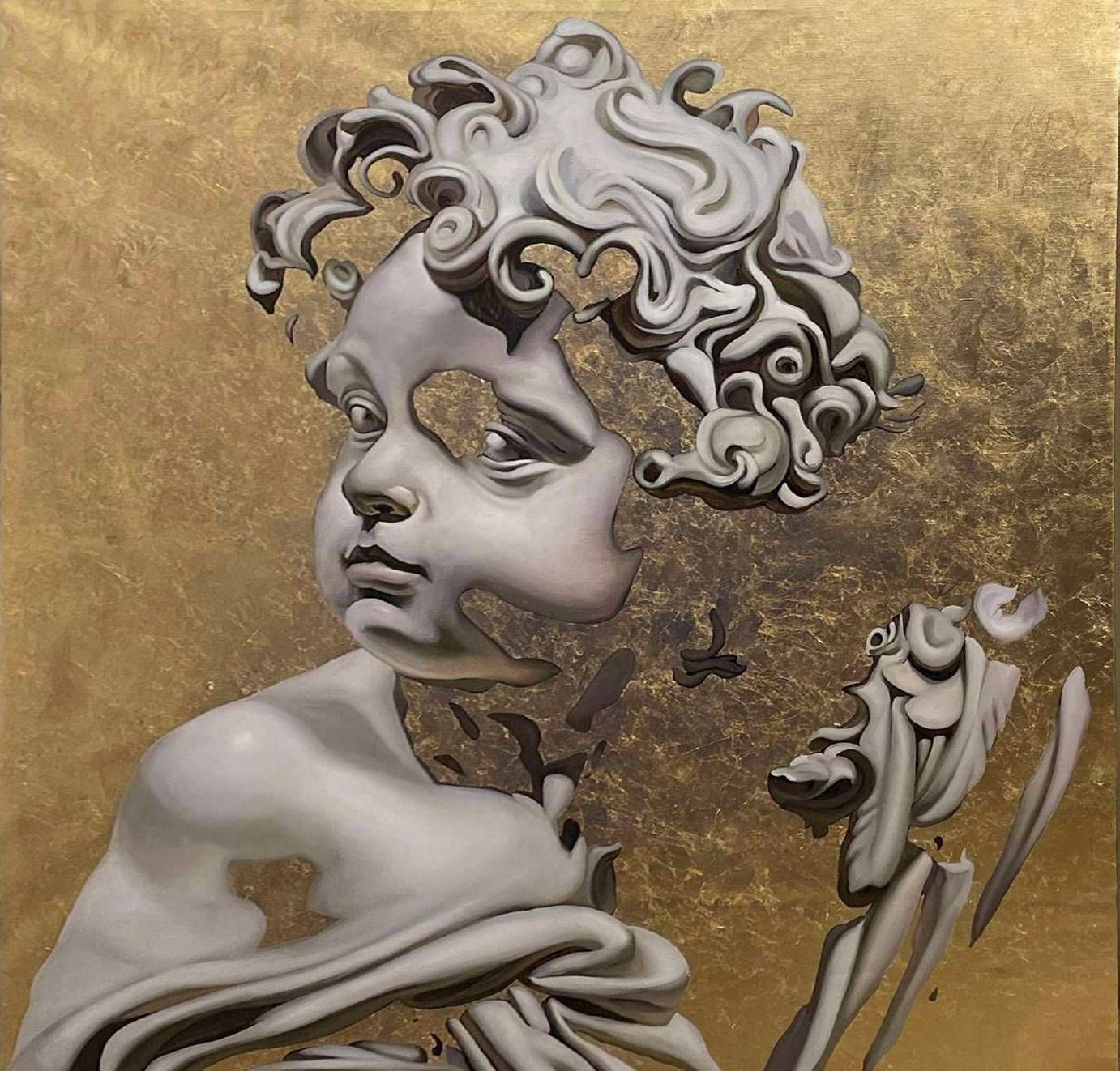 Наталья Гудович (Картина, живопись - 
                  130 x 130 см) Angeli Nuovi