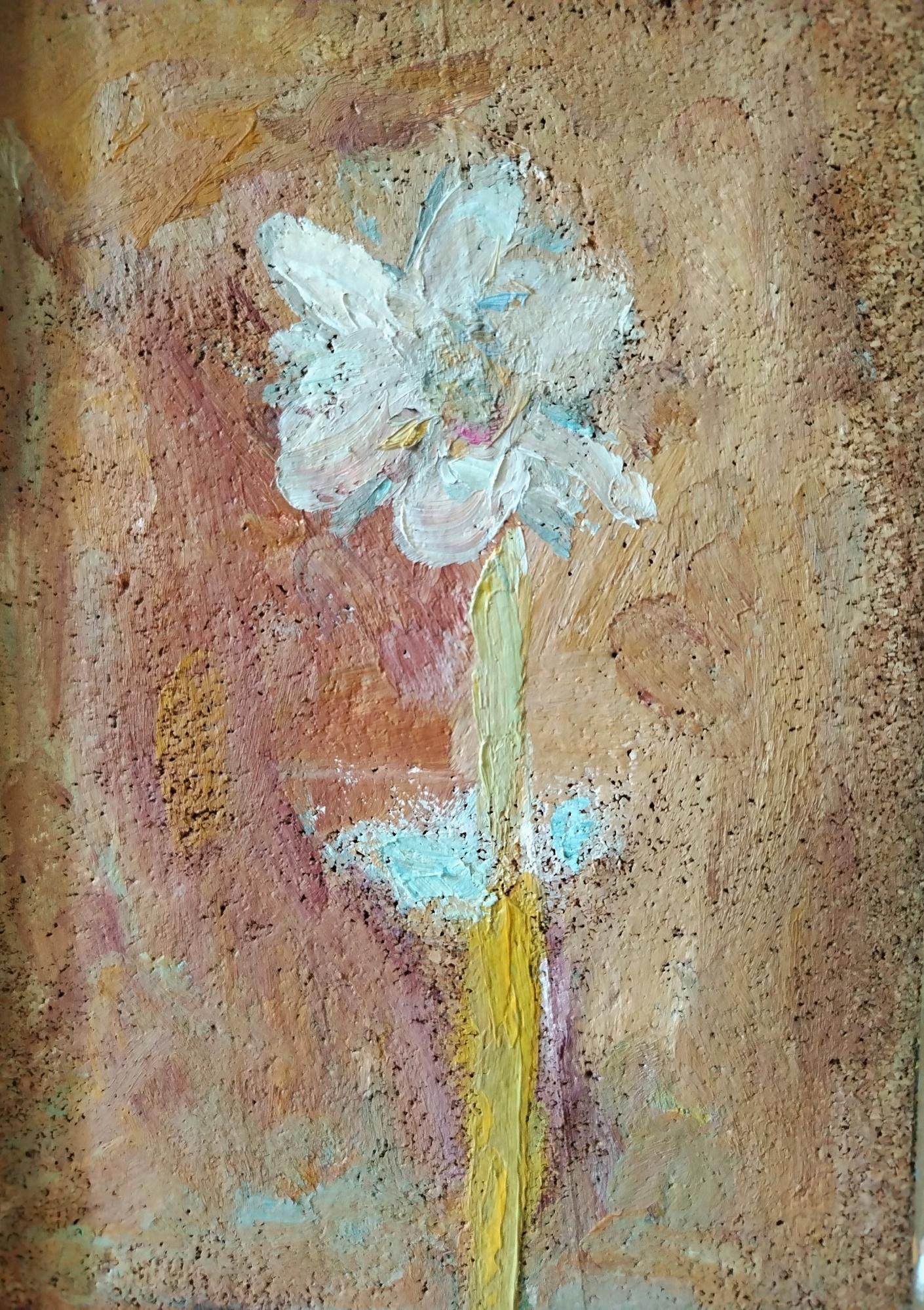 Алексей Фролов-Багреев (Картина, живопись - 
                  15.5 x 25 см) Осенний цветок