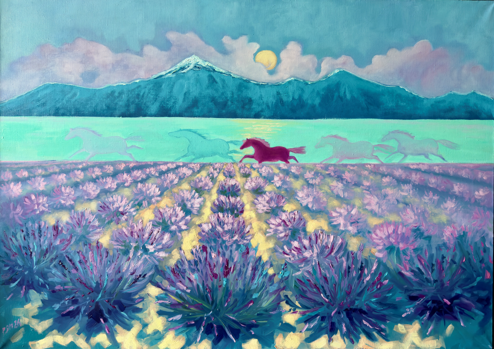 Светлана Пузанова (Картина, живопись - 
                  105 x 75 см) Сейчас