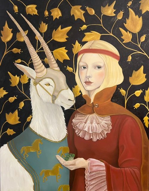 Нина Григель (Картина, живопись - 
                  70 x 90 см) Любовь зла