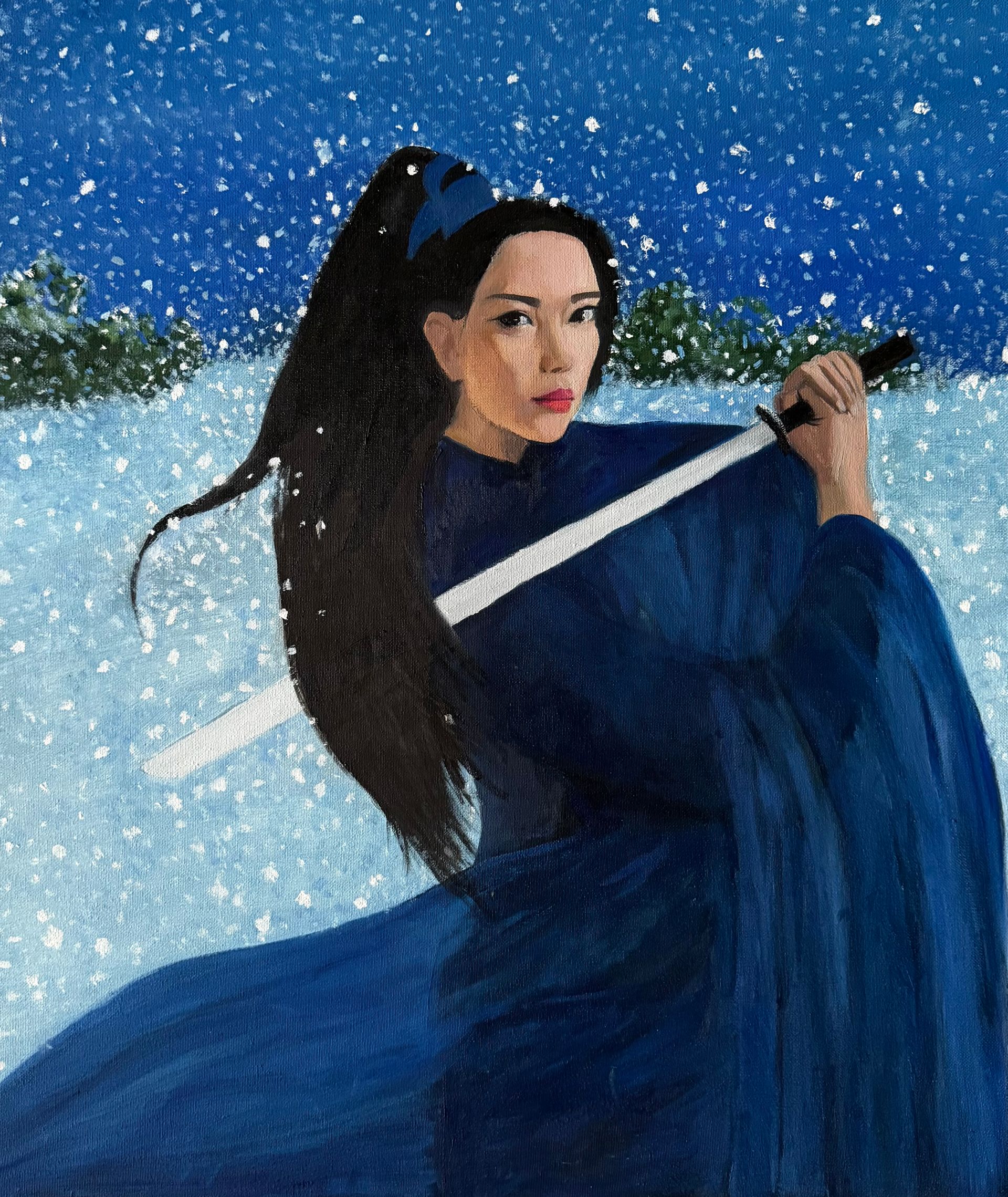 Юлия Арюшина (Картина, живопись - 
                  60 x 70 см) Юкионна