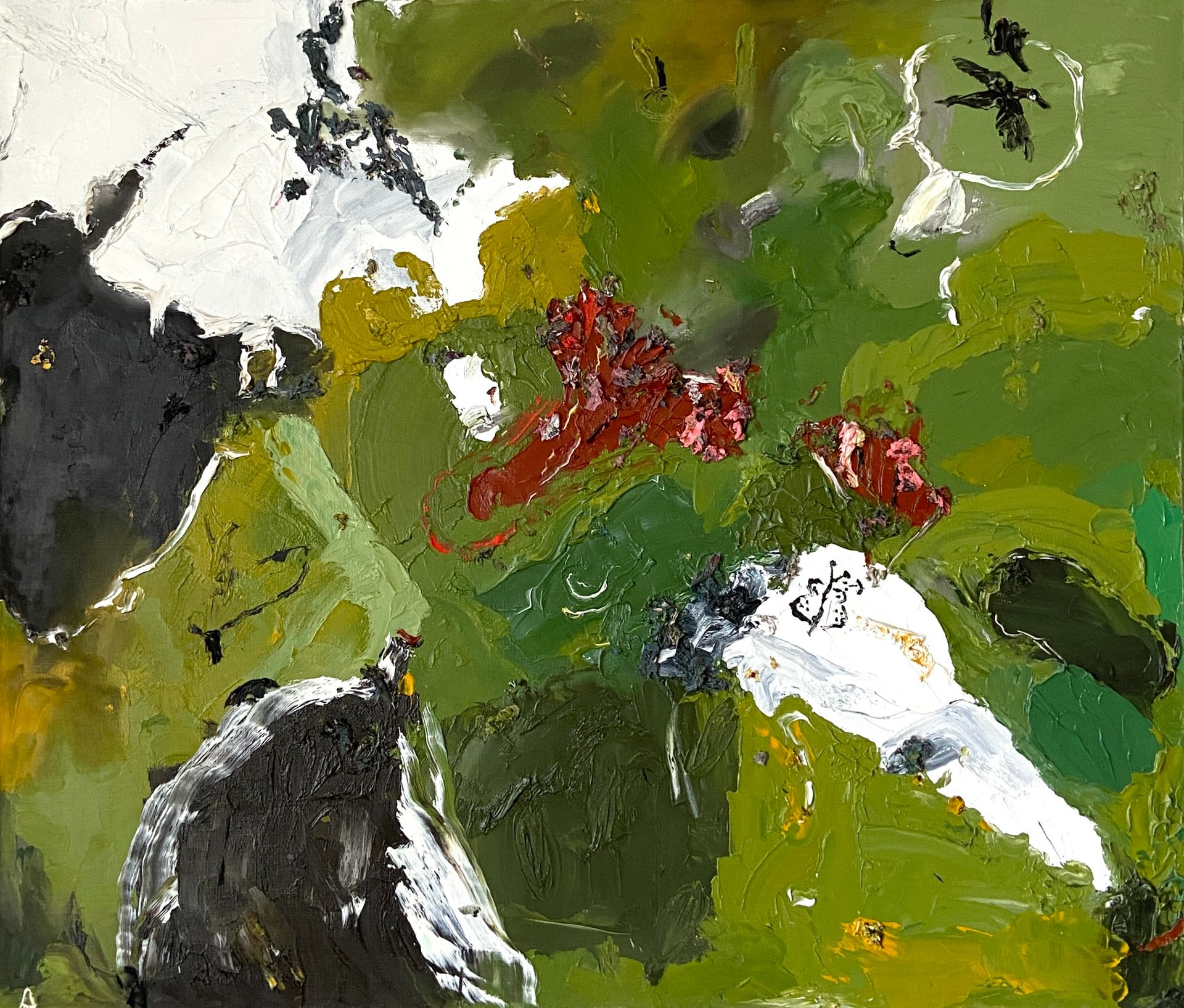 Арина Лапик (Картина, живопись - 
                  70 x 60 см) Летний день