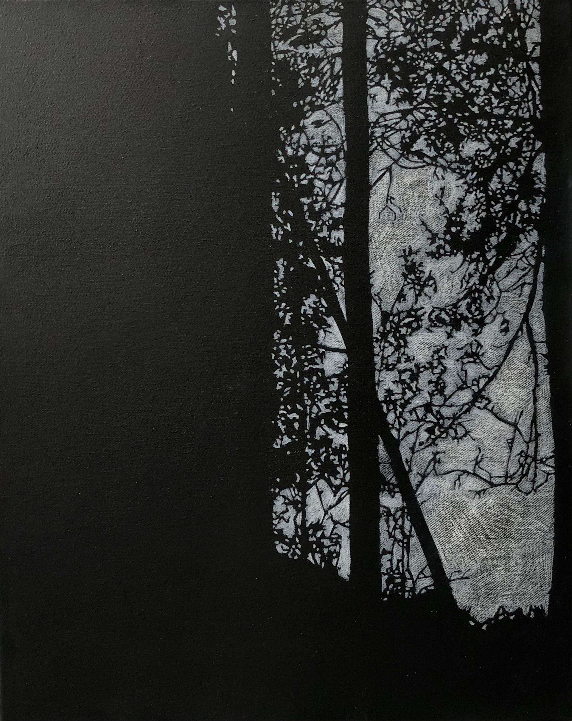 Алексей Мартинс (Картина, живопись - 
                  40 x 50 см) Dark forest 8