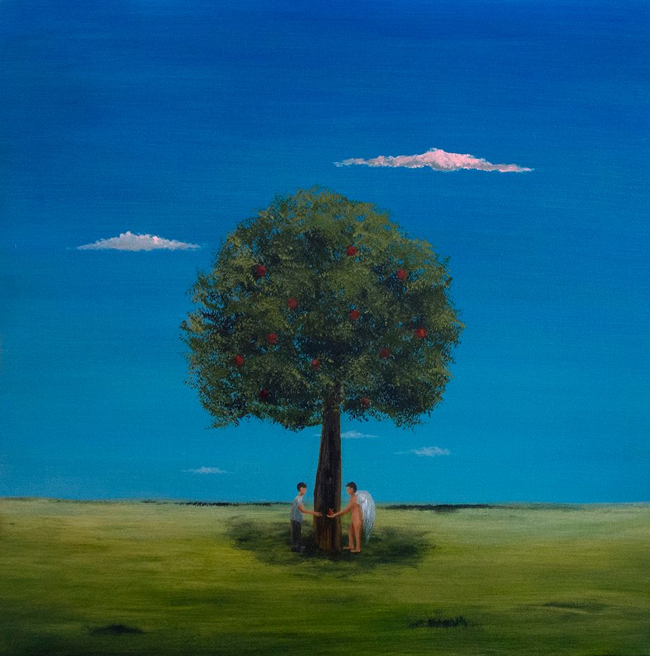 Лана Берг (Картина, живопись - 
                  50 x 50 см) N 192