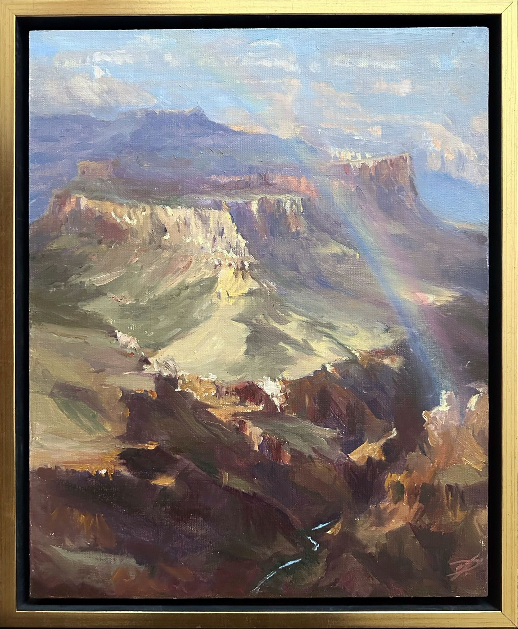 Ольга Дейн (Картина, живопись - 
                  50 x 65 см) Гранд Каньон