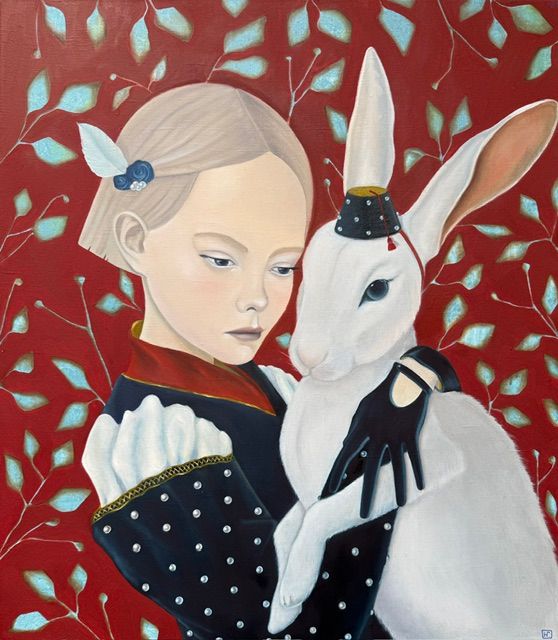 Нина Григель (Картина, живопись - 
                  70 x 80 см) Дрессировщица