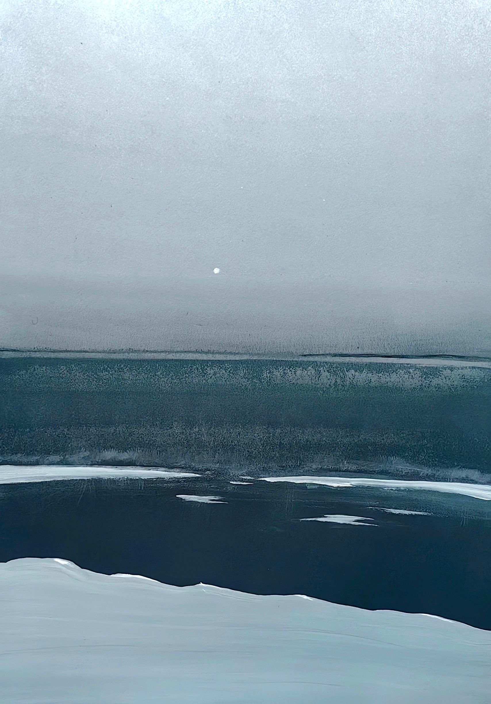 Никита Лобачёв (Картина, живопись - 
                  70 x 100 см) Холодное время