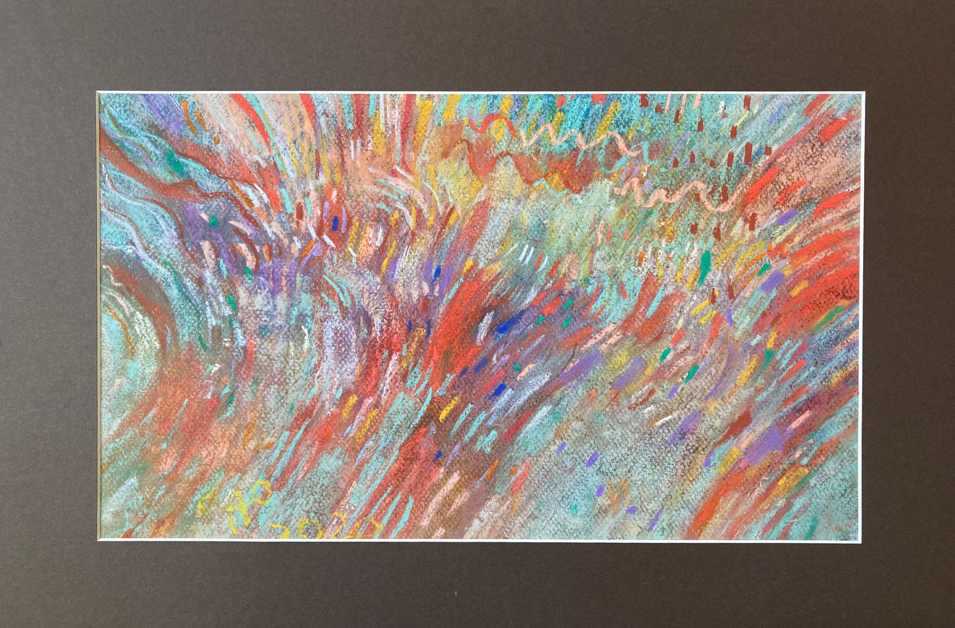Олег Агафонов (Авторская графика - 
                  47.5 x 32.5 см) Falling skies 4.7