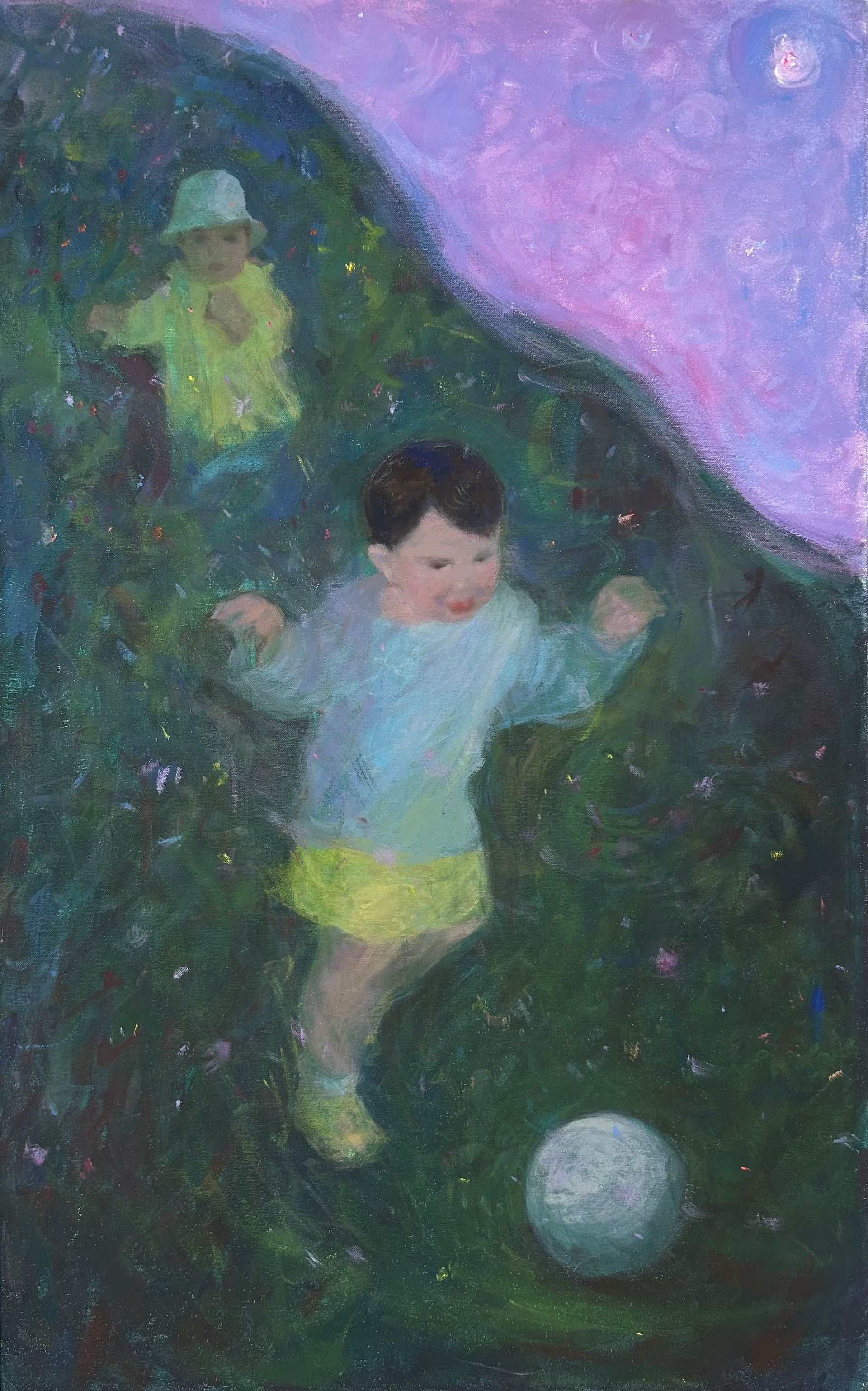 Валерия Костюченко (Картина, живопись - 
                  75 x 120 см) Салочки