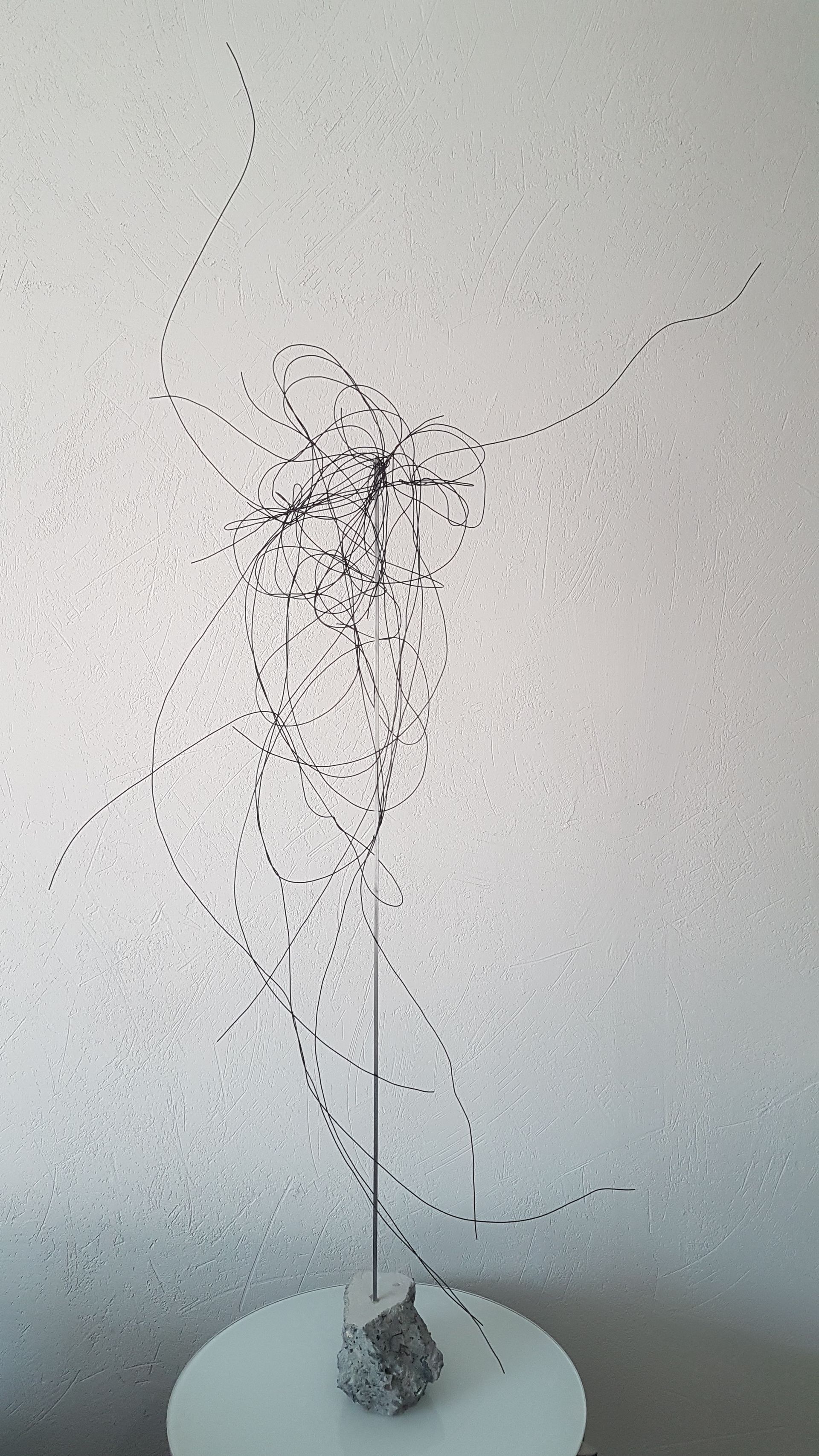 Юлия Агеносова (Скульптура - 
                  70 x 150 см) Ветер