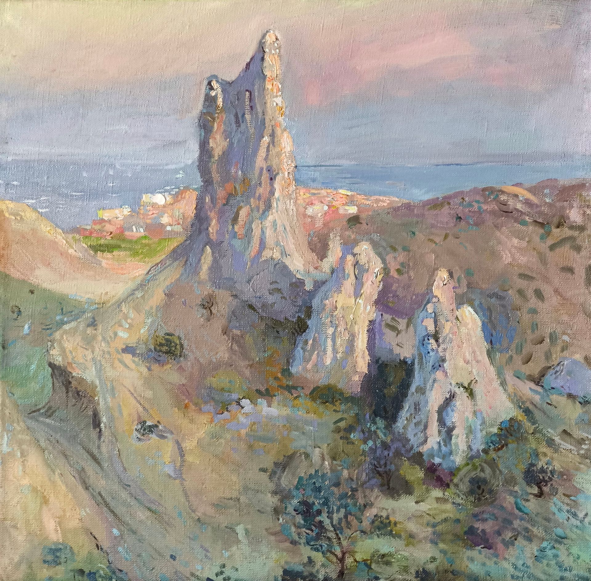 Галина Третьякова (Картина, живопись - 
                  40 x 40 см) Три сестры