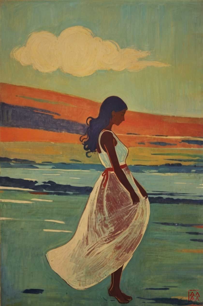 Александр Галяцкий (Графика цифровая (принты) - 
                  40 x 61 см) Breeze