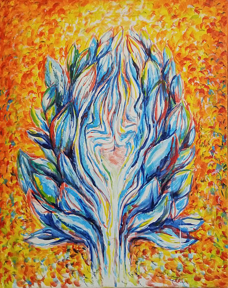 Анна Колтунова (Картина, живопись - 
                  40 x 50 см) Артишок