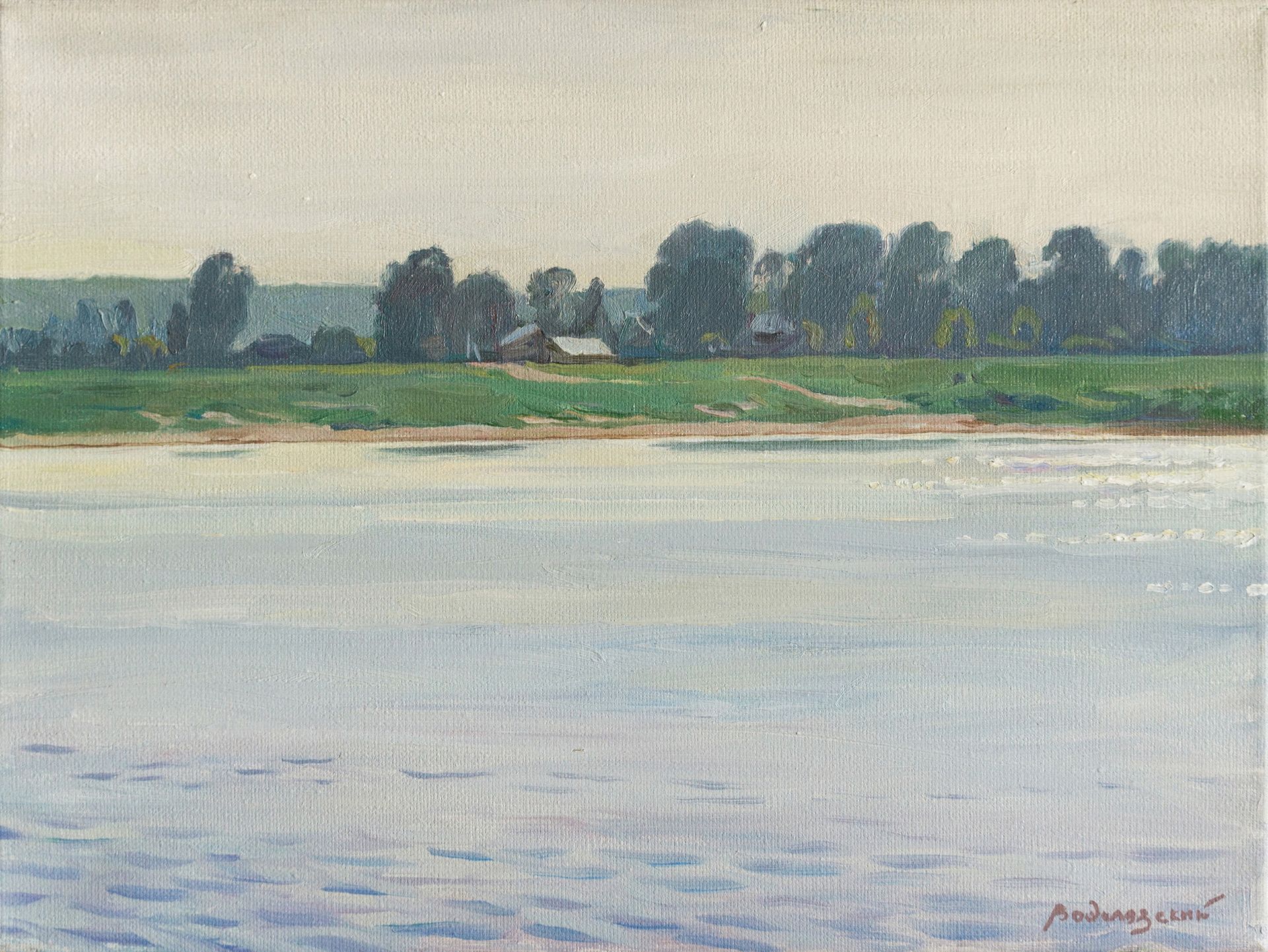 Николай Водолазский (Картина, живопись - 
                  40 x 30 см) Знойный день