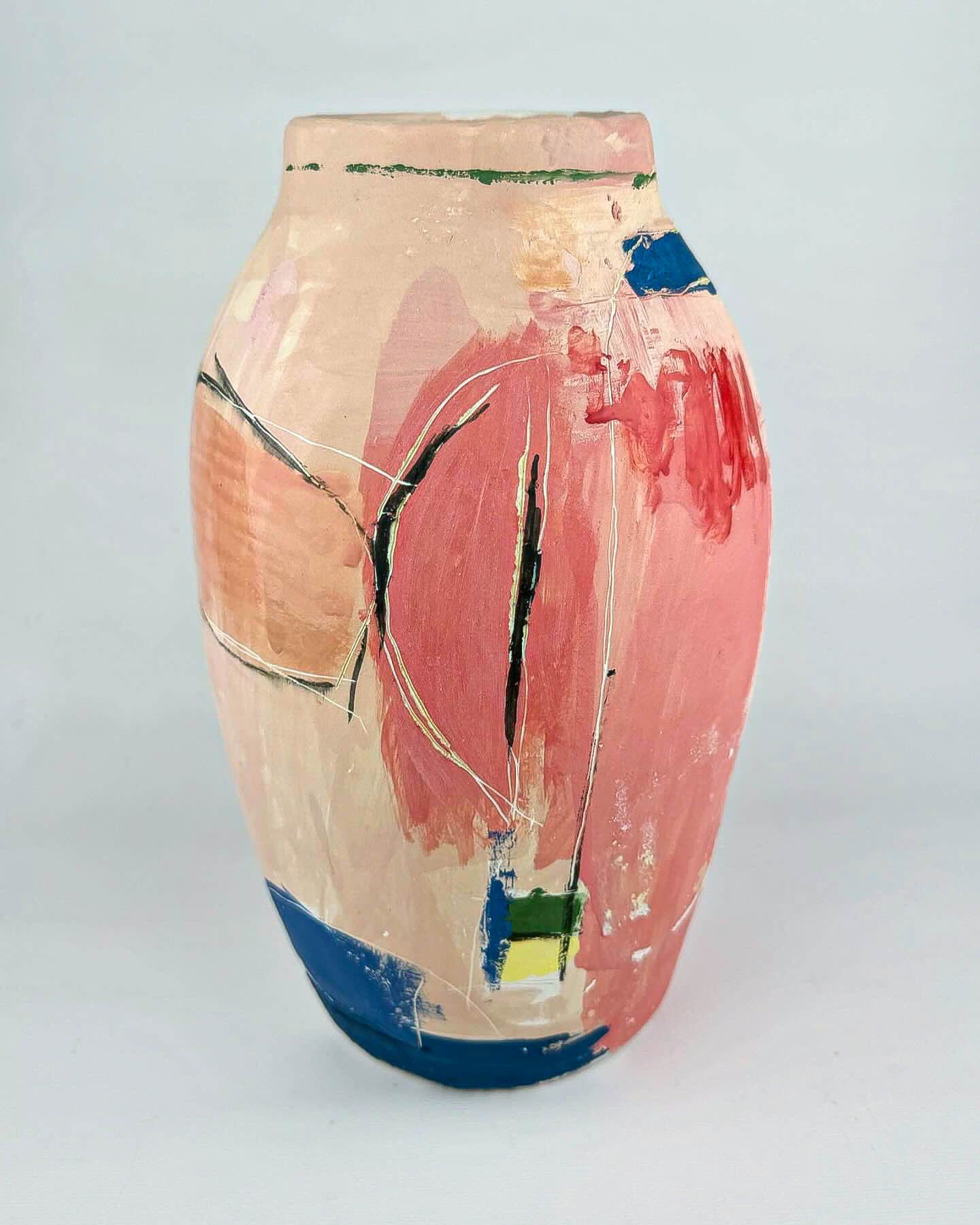 Мария Софронова (Скульптура - 
                  23 x 32 см) PINK vase
