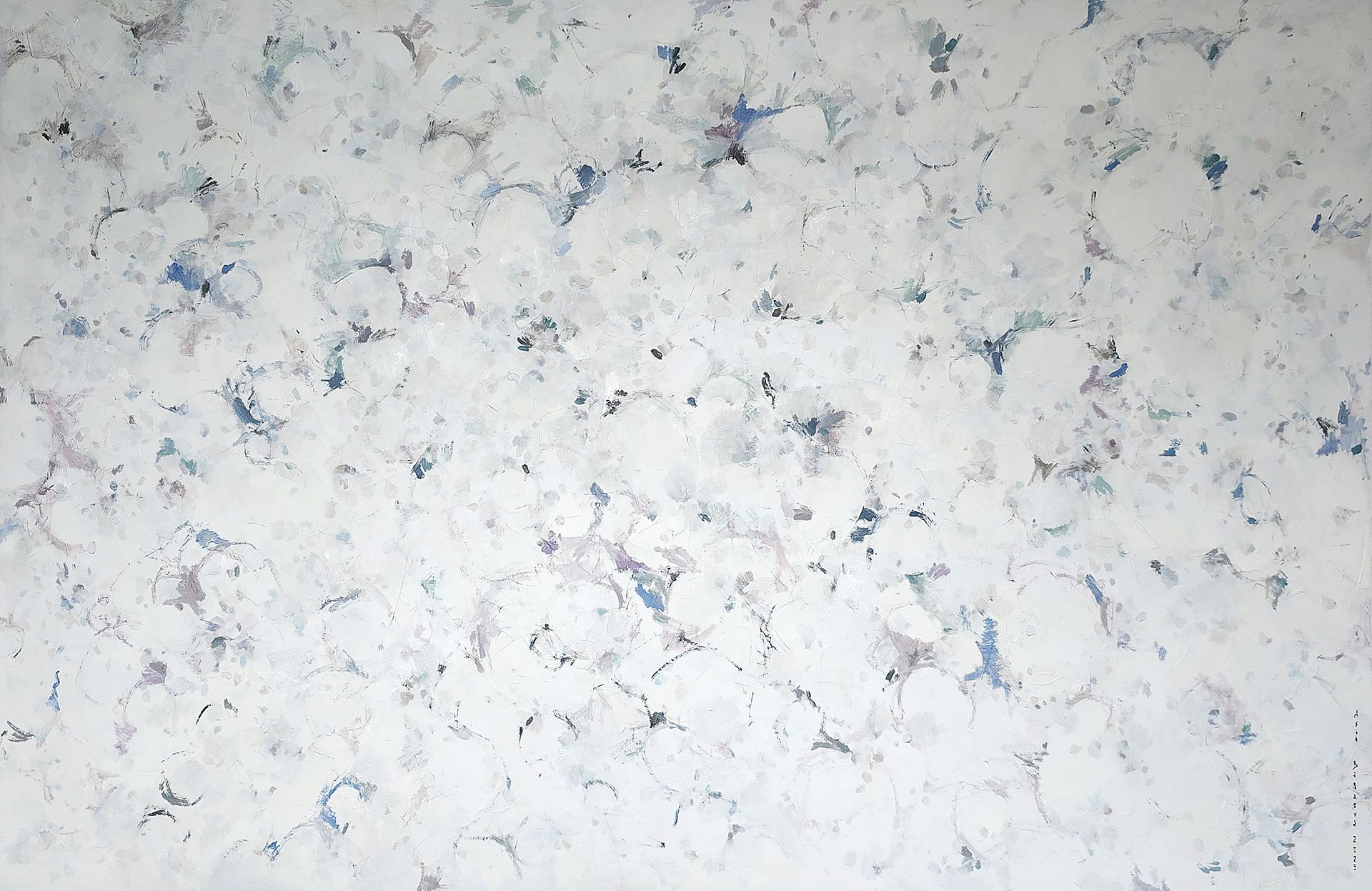 Ася Багаева (Картина, живопись - 
                  200 x 130 см) Чувствование