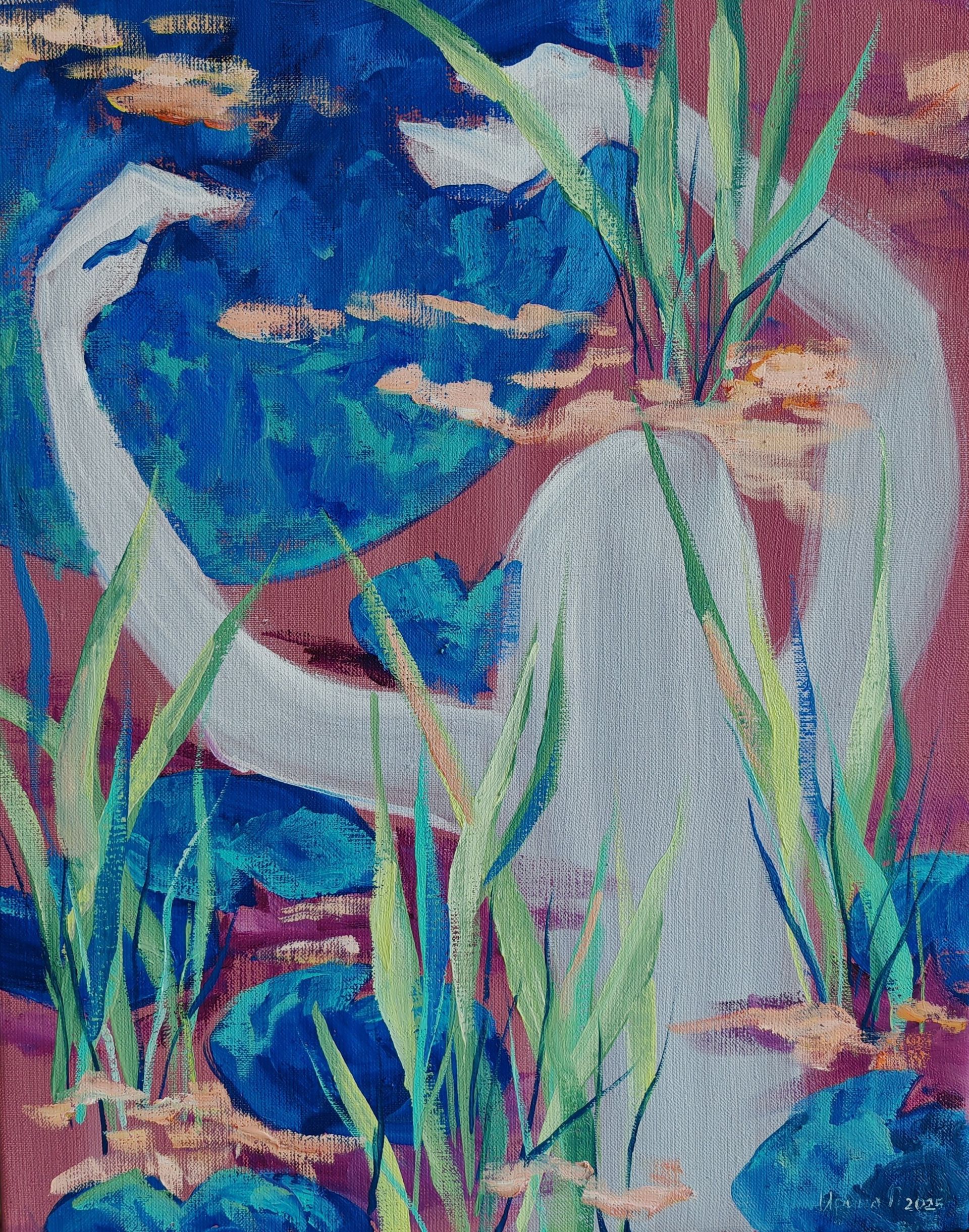 Ирина Петрова (Картина, живопись - 
                  40 x 50 см) Побег
