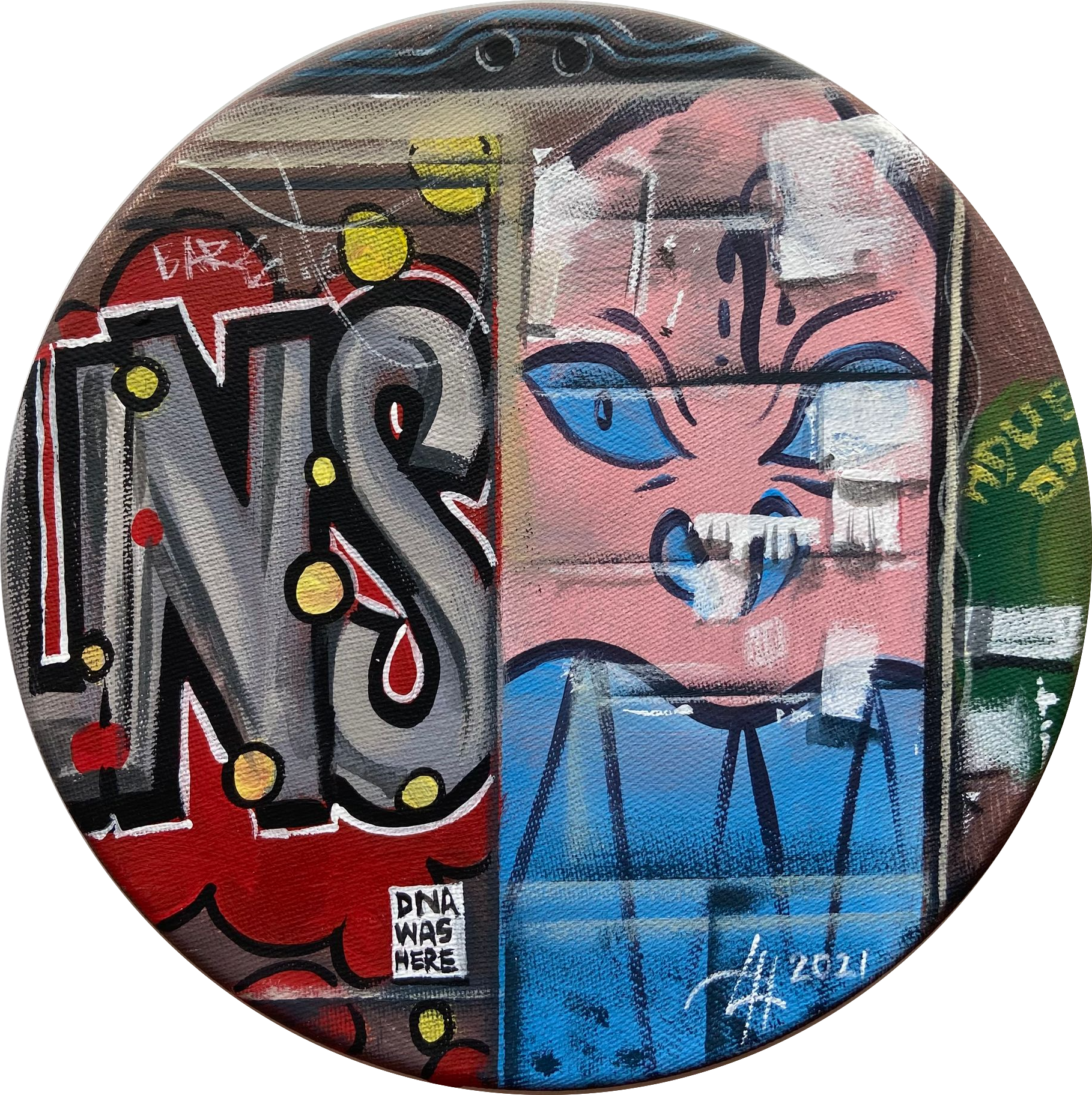 Динара Хёртнагль (Картина, живопись - 
                  20 x 20 см) Urban Naples