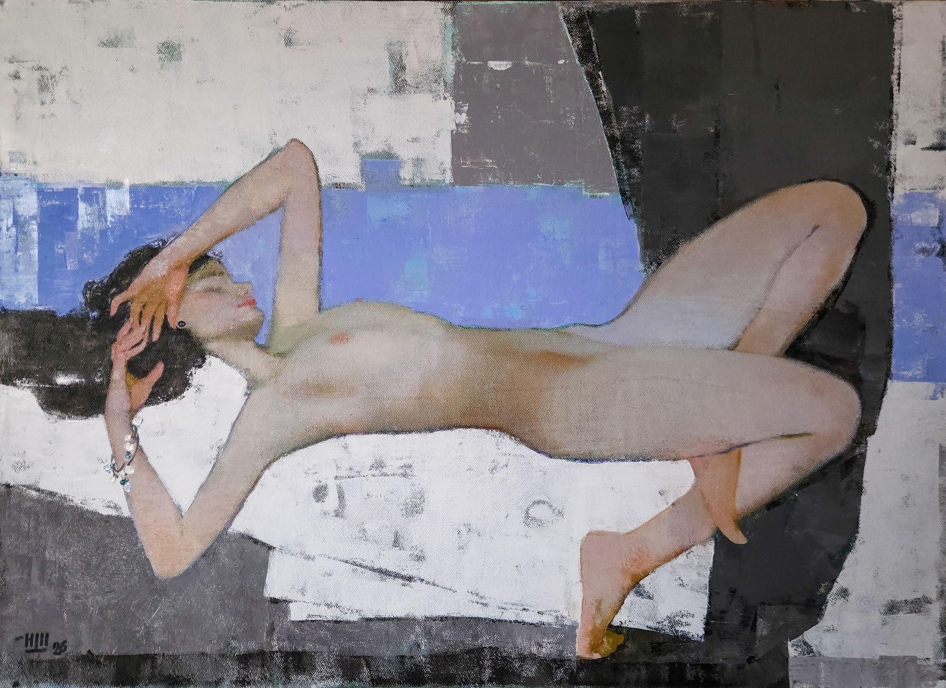 Игорь Крапарь-Щербаков (Картина, живопись - 
                  110 x 80 см) Noemi