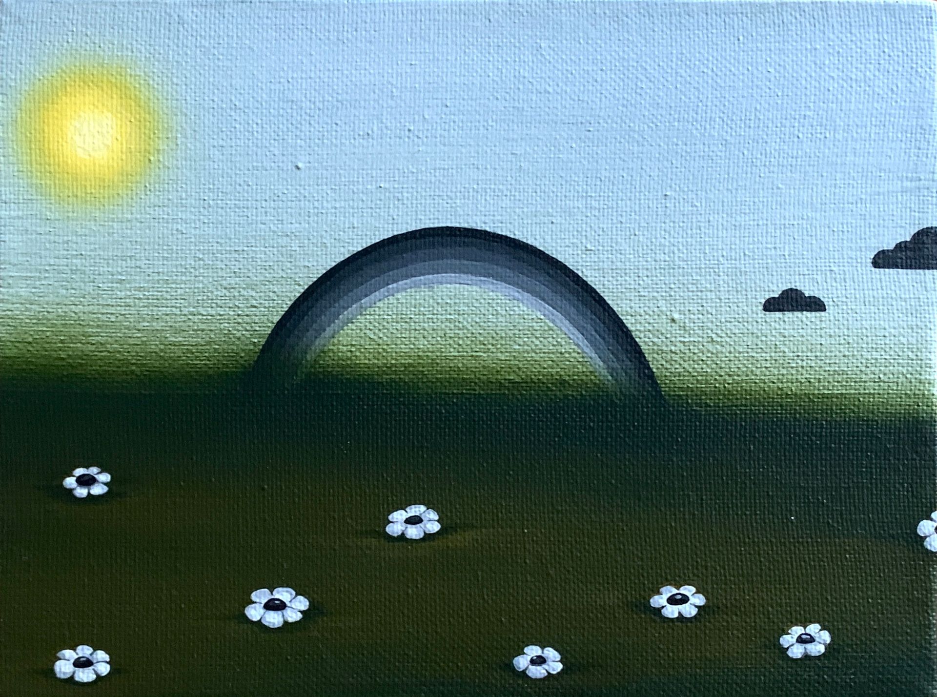 СВЕТ-ЛАНА (Картина, живопись - 
                  20 x 15 см) Иногда я так вижу