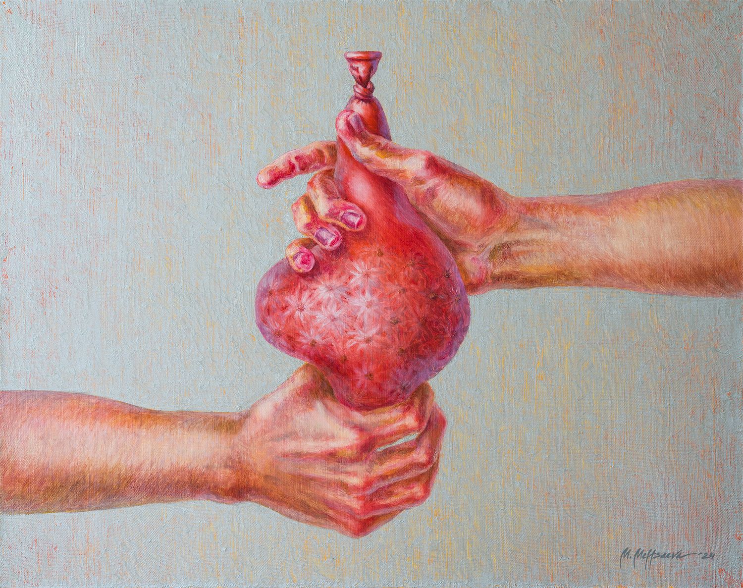 Мария Мельцаева (Картина, живопись - 
                  50 x 40 см) Проявление