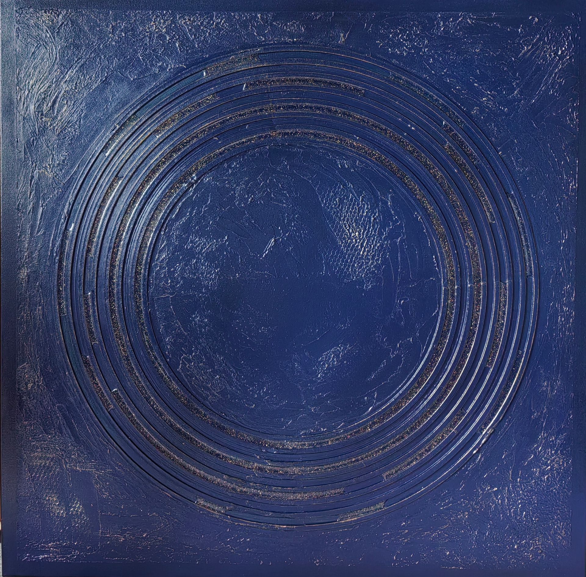 Елена Казанская (Картина, живопись - 
                  90 x 90 см) Вечный круг