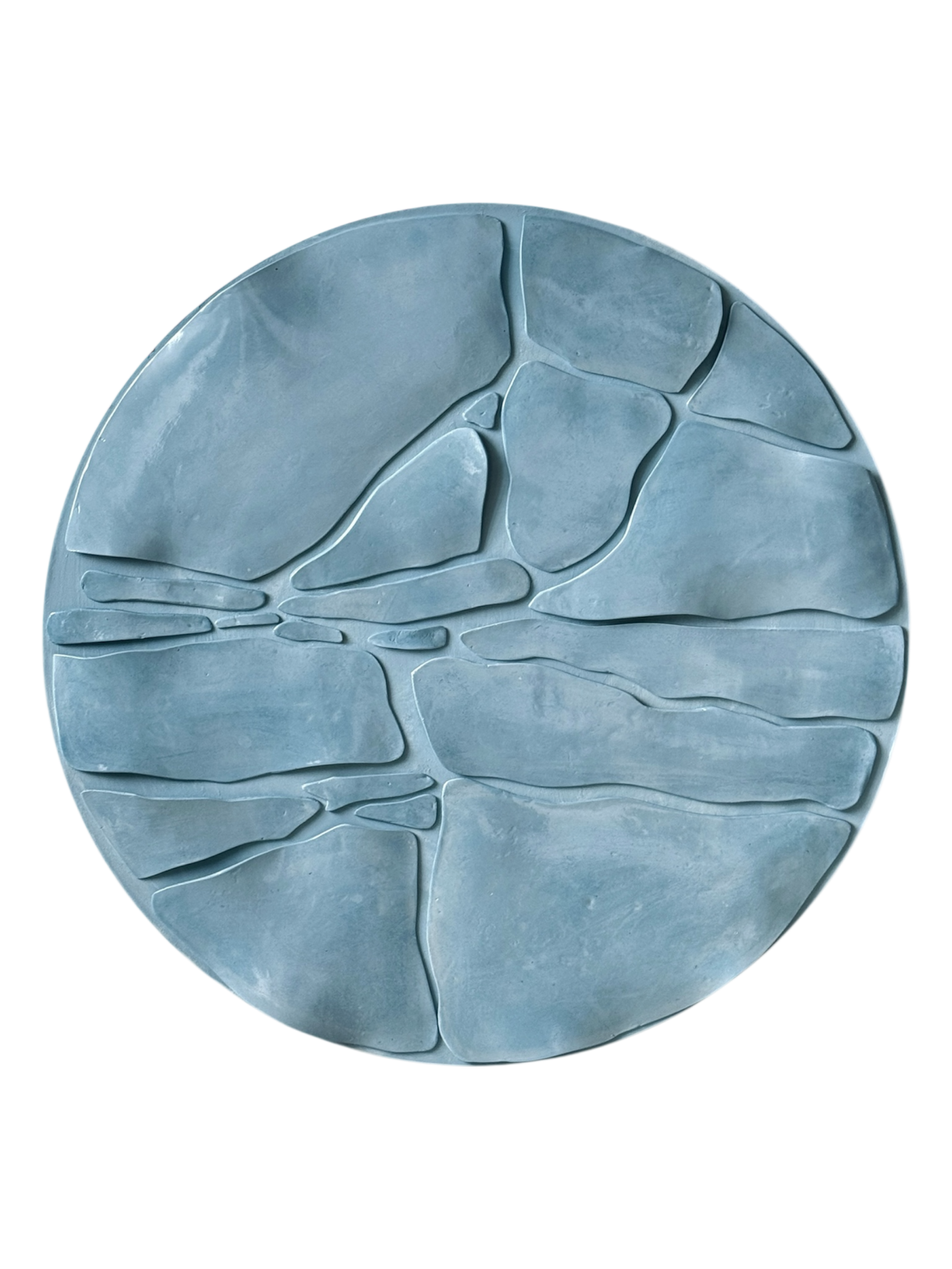 Ксения Бухтеева (Скульптура - 
                  50 x 50 см) Лазурный рельеф