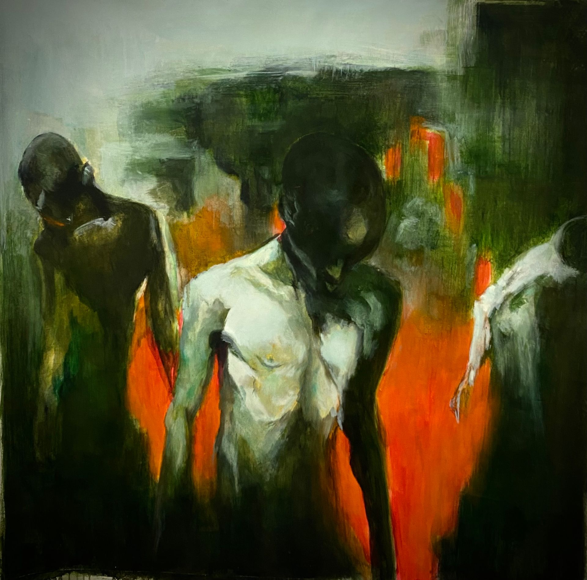 Лена Троянская (Картина, живопись - 
                  100 x 100 см) Возвращение блудного сына