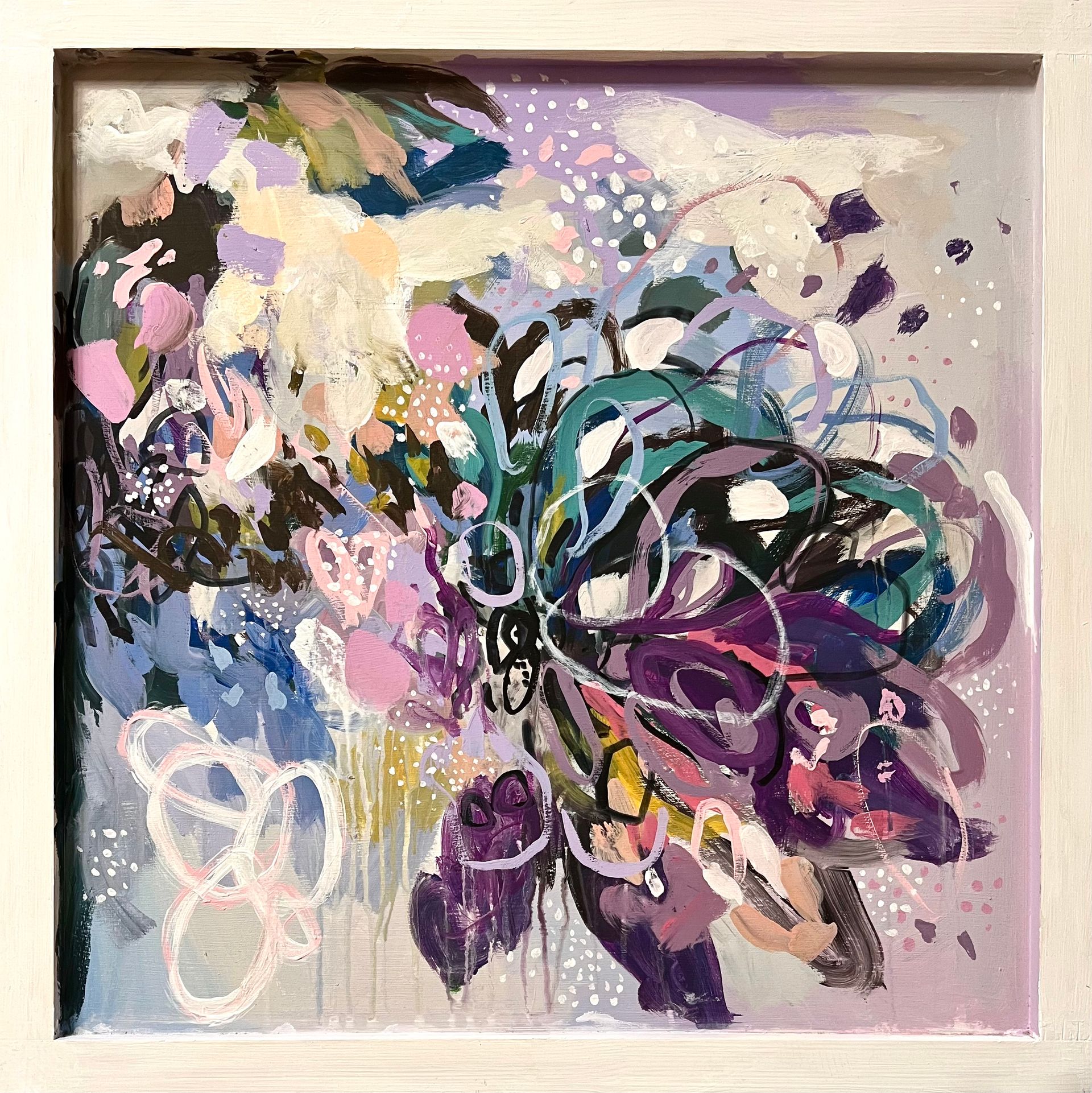Анна Ганина (Картина, живопись - 
                  76 x 76 см) Life of love