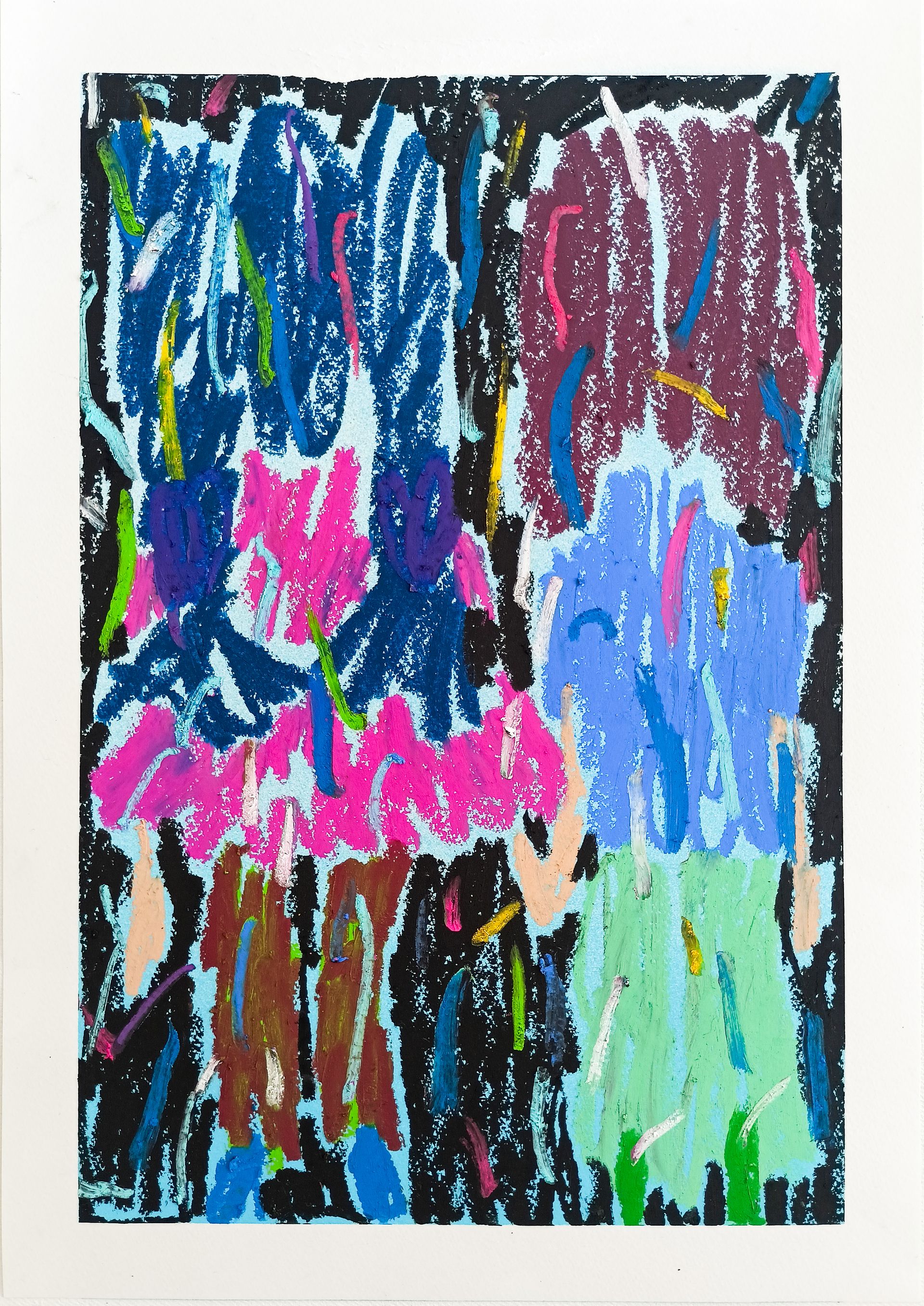 Дарья Растунина (Авторская графика - 
                  29 x 42 см) Без названия