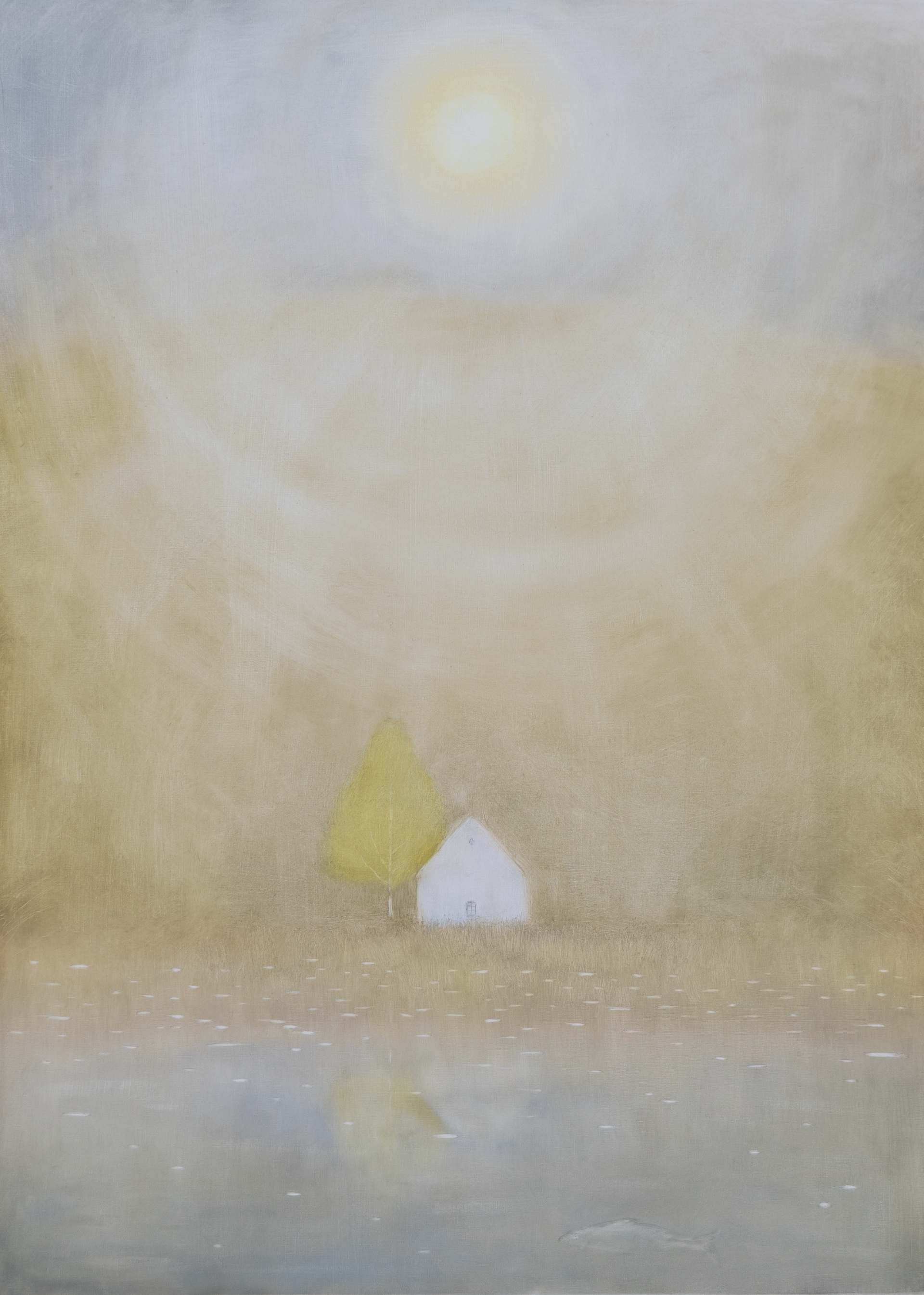 Анастасия Попова (Картина, живопись - 
                  100 x 140 см) Построить дом