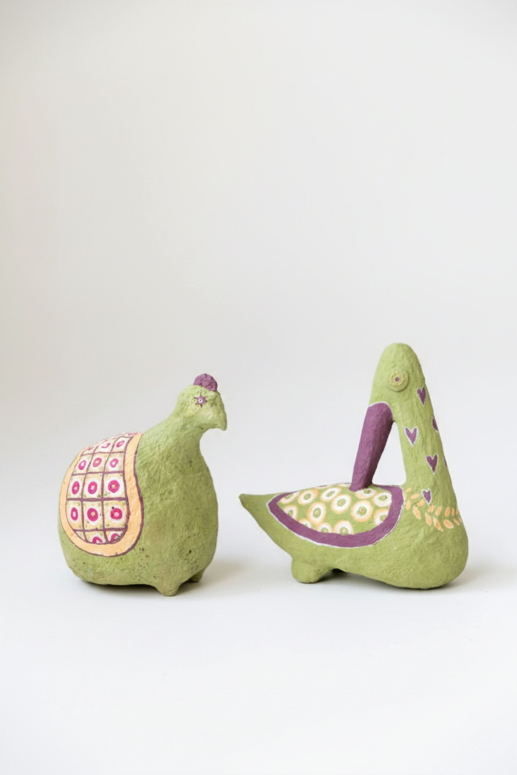 Ксения Торгашина (Скульптура - 
                  29 x 28 см) Настольные скульптуры "Птицы из сказки"