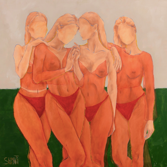 Shomina Ti (Картина, живопись - 
                  120 x 120 см) Ресурс