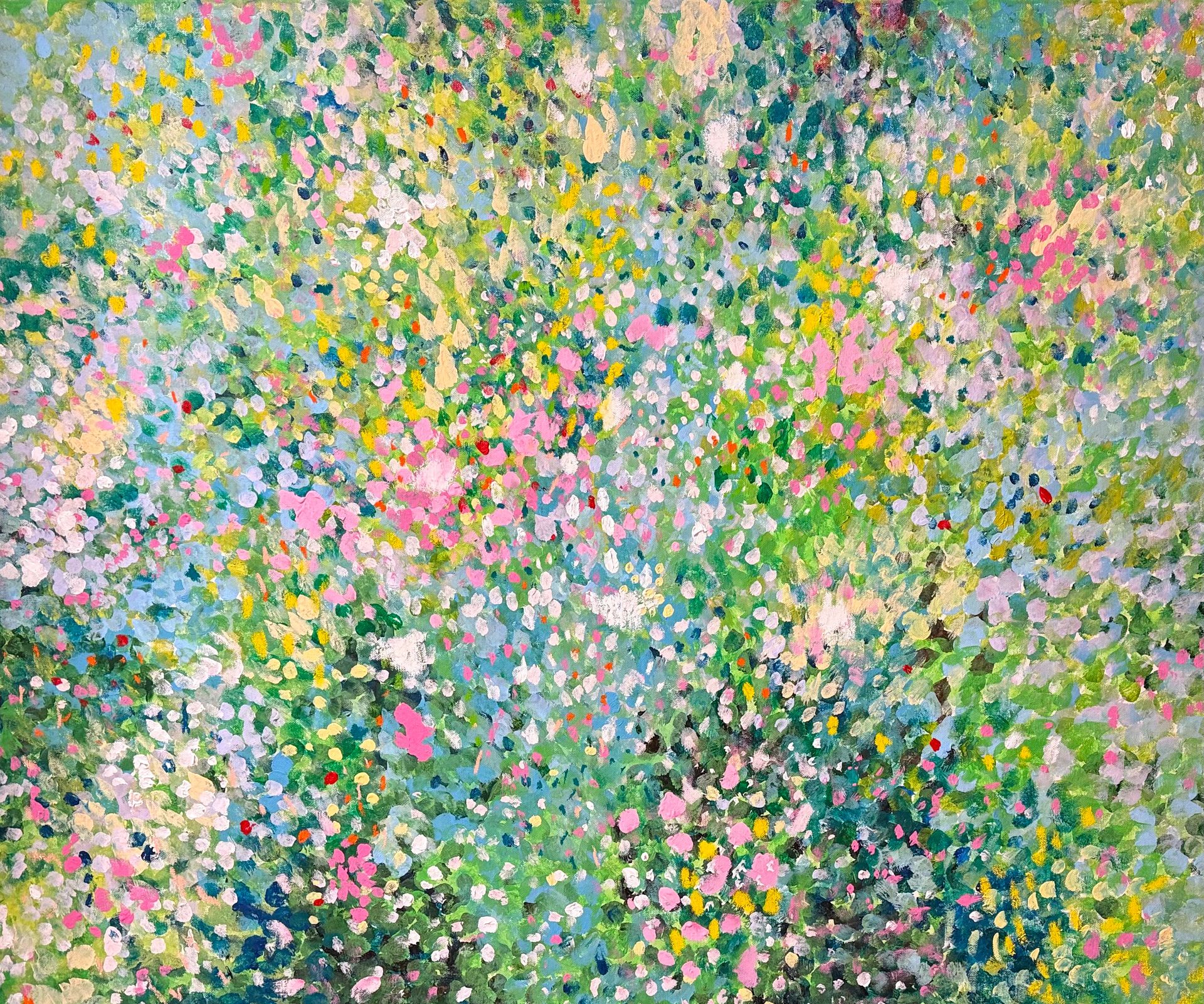 Анна Ганина (Картина, живопись - 
                  120 x 100 см) Summer garden