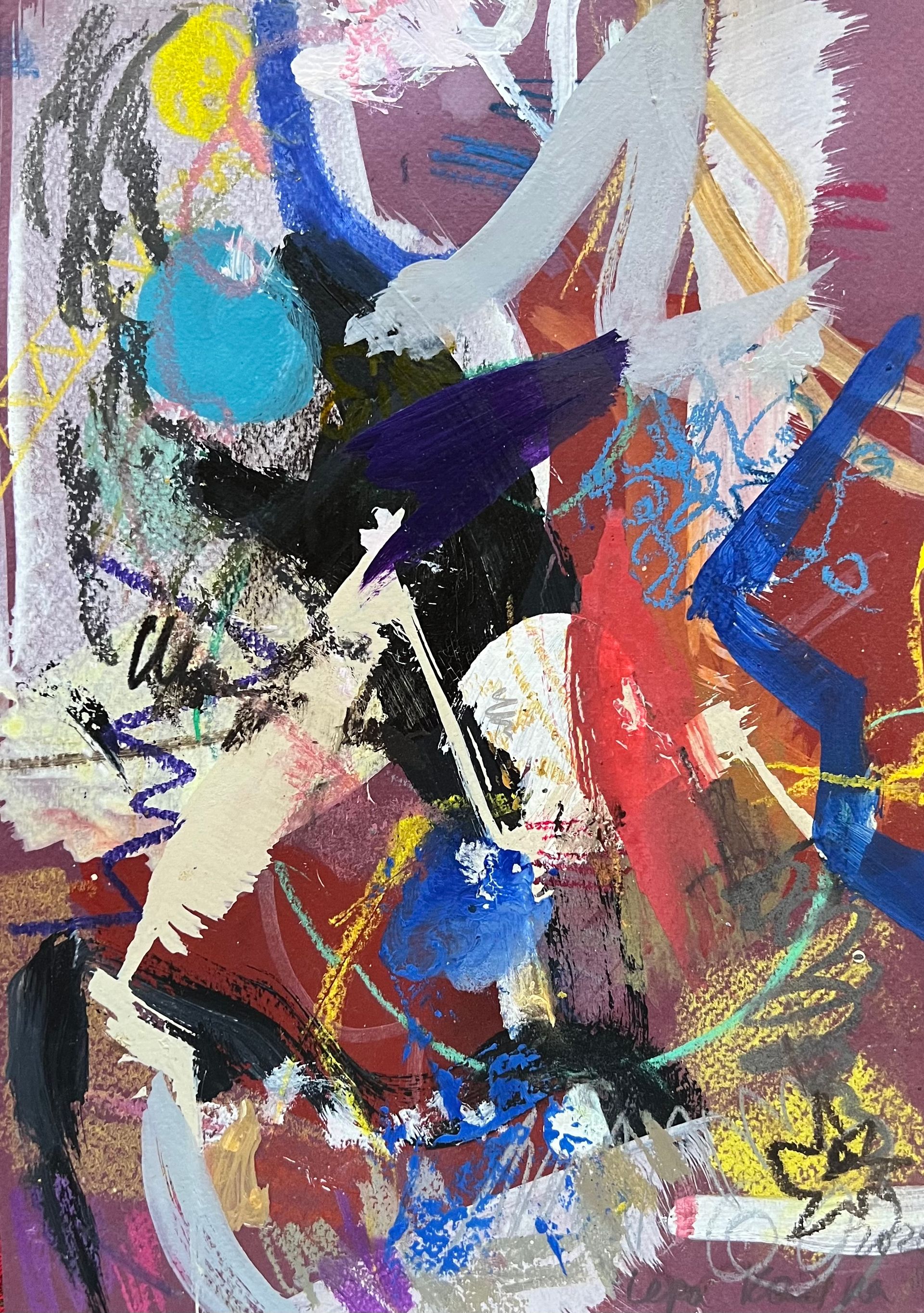 Валерия Козина (Авторская графика - 
                  20 x 30 см) Без имени, без оправдания, как еще не написанный стих