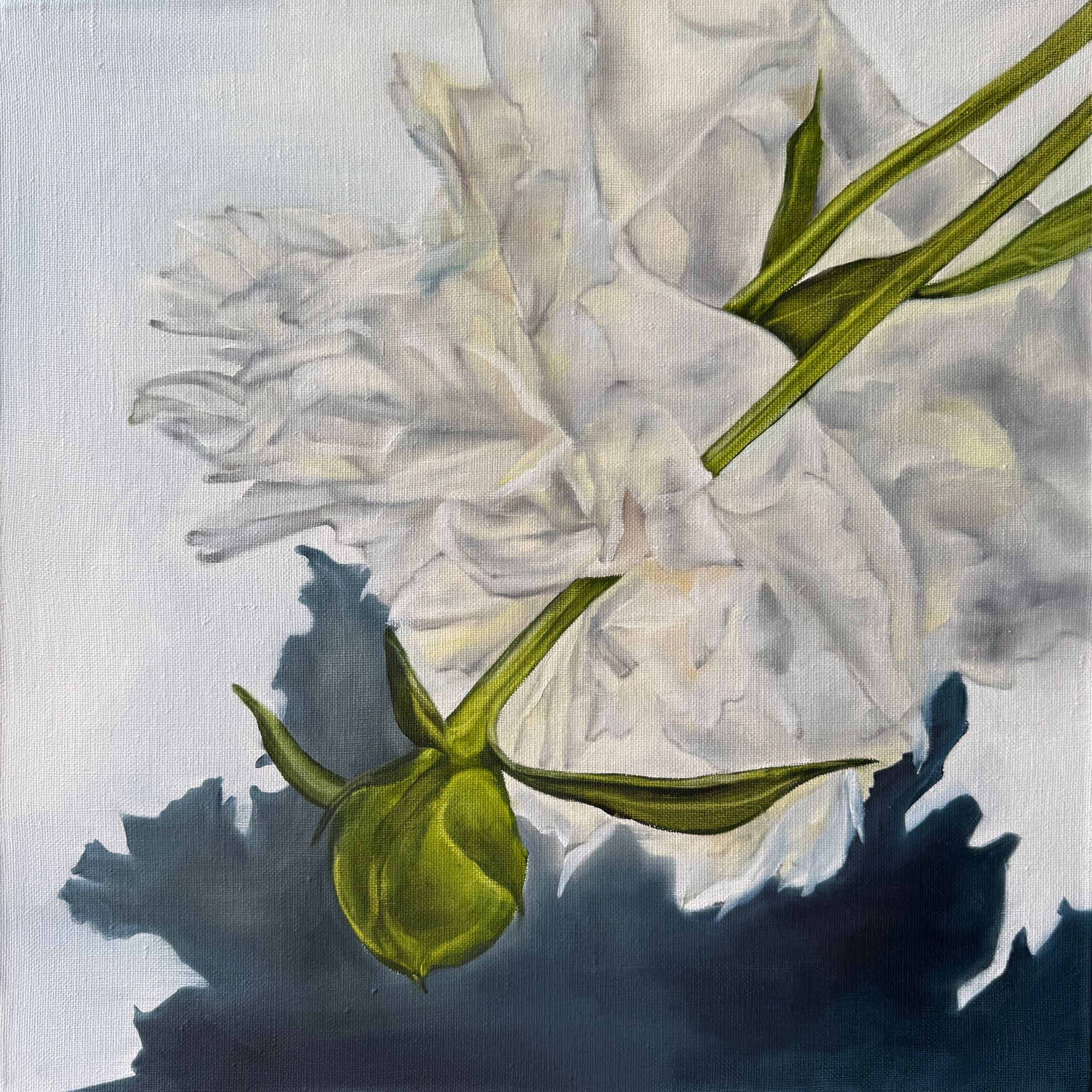 Инна Сумина (Картина, живопись - 
                  40 x 40 см) Отголоски
