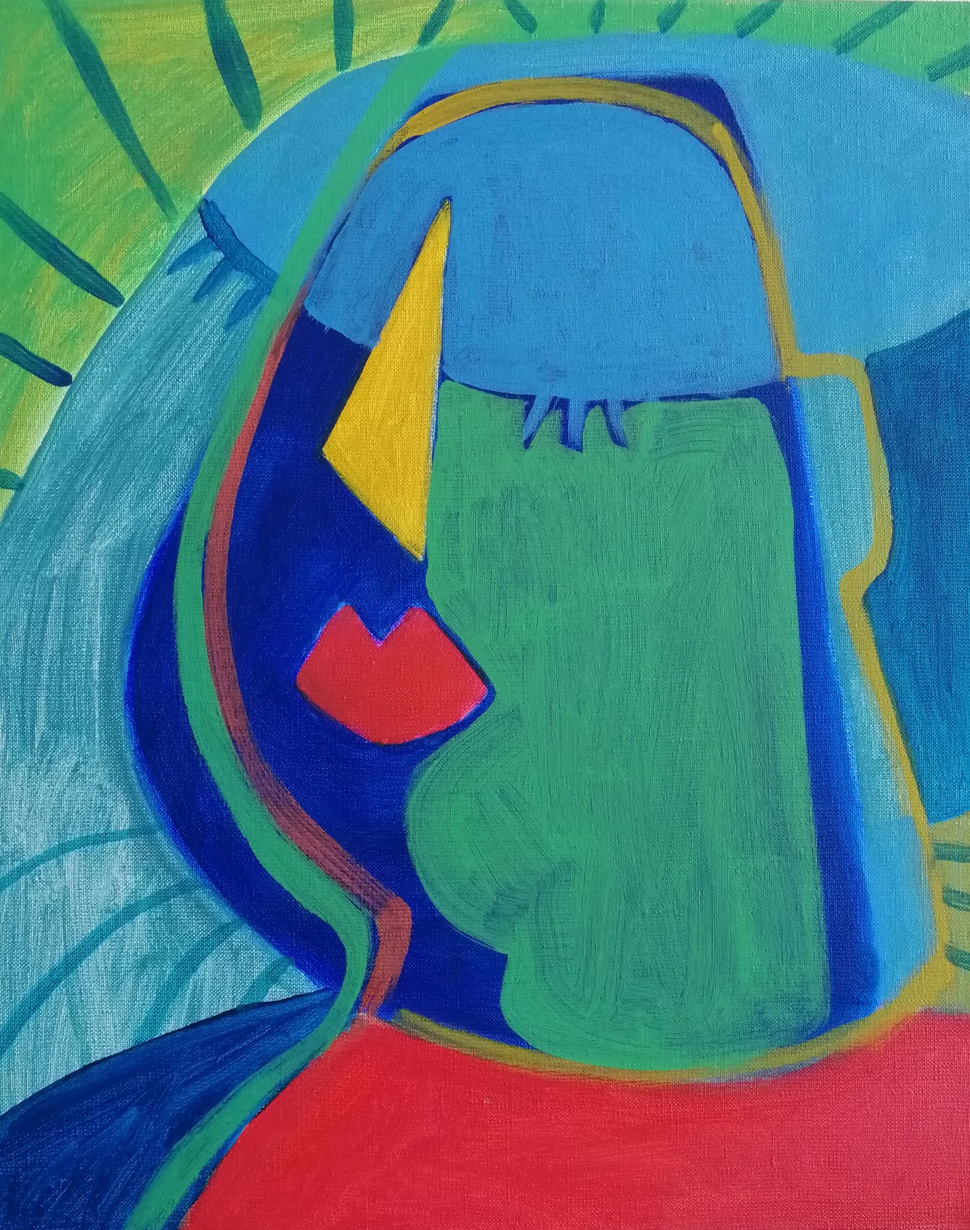 Елена Науширванова (Картина, живопись - 
                  40 x 50 см) Без названия