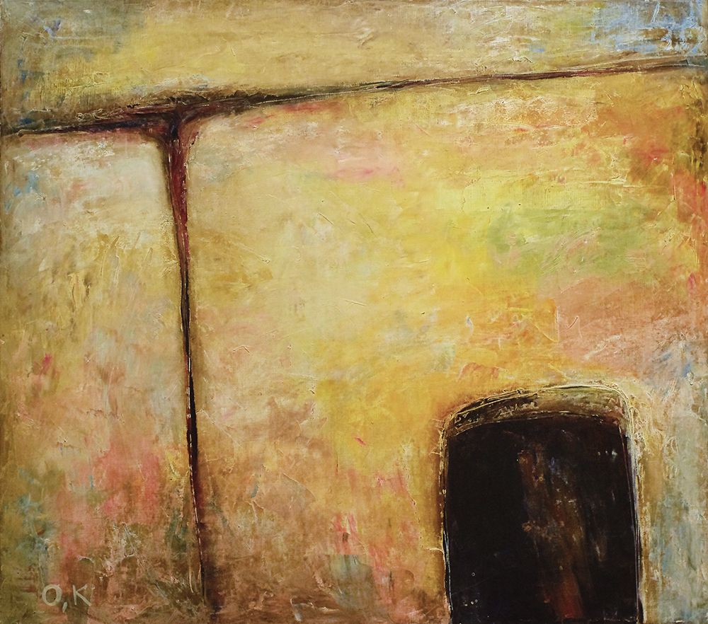 Ольга Кулагина (Картина, живопись - 
                  95 x 85 см) Стена