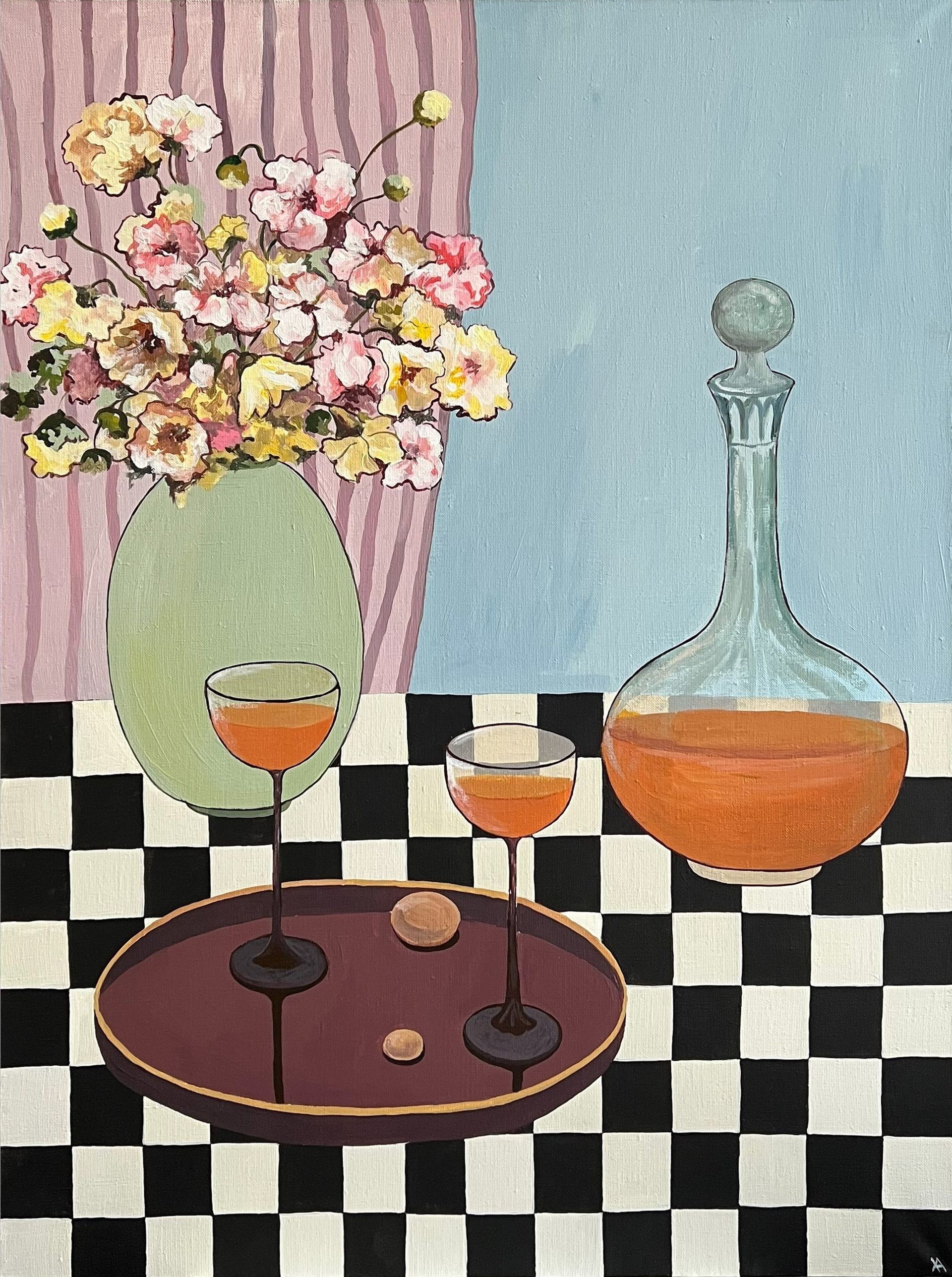 Анна Холоша (Картина, живопись - 
                  60 x 80 см) Анемоны