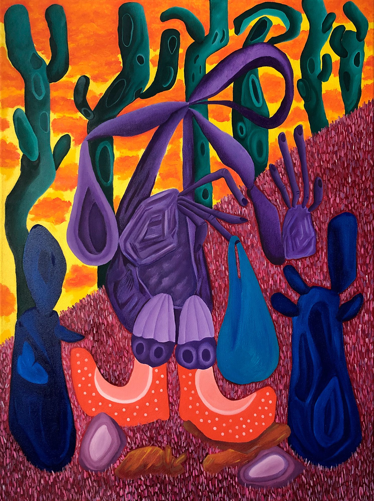 Леша Мелки (Картина, живопись - 
                  60 x 80 см) POSTPONED DREAM