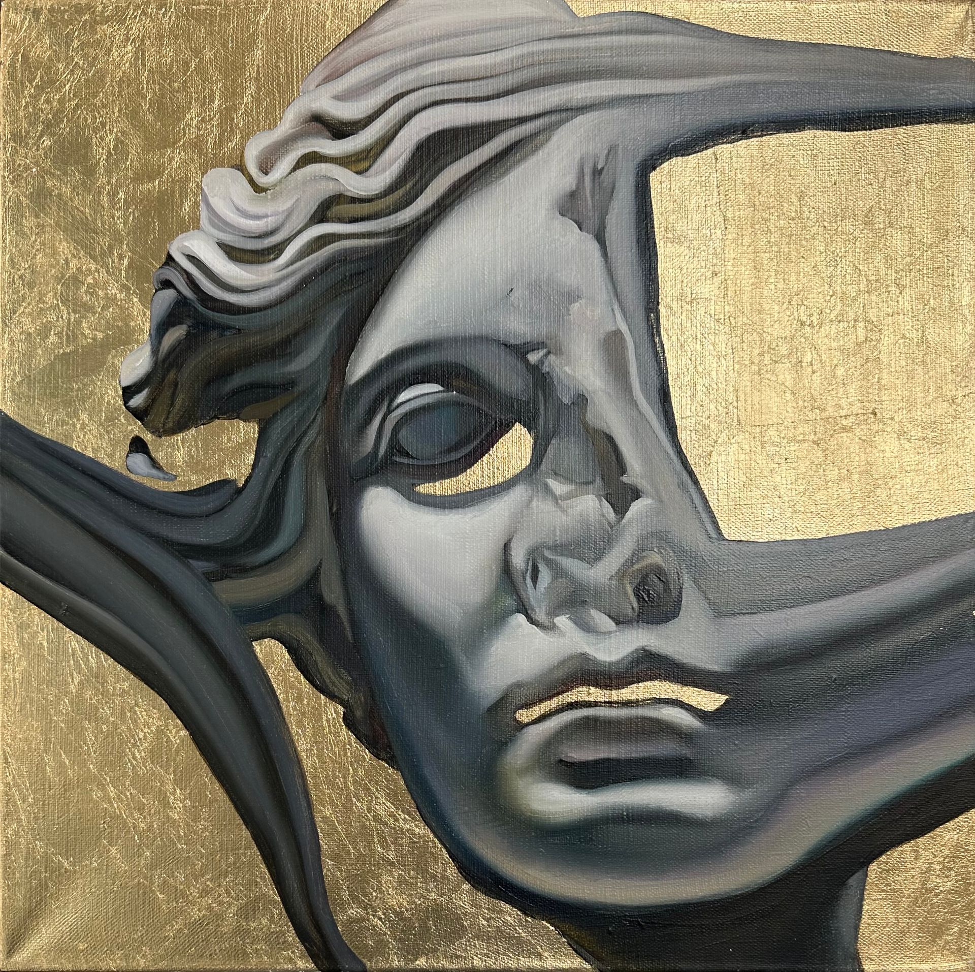 Наталья Гудович (Картина, живопись - 
                  40 x 40 см) Medusa