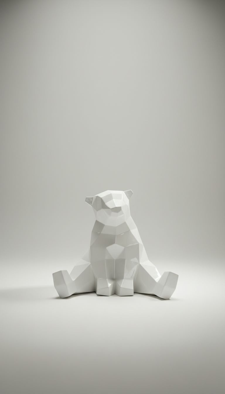 Irine ART (Скульптура - 
                  22 x 21 см) Мишка