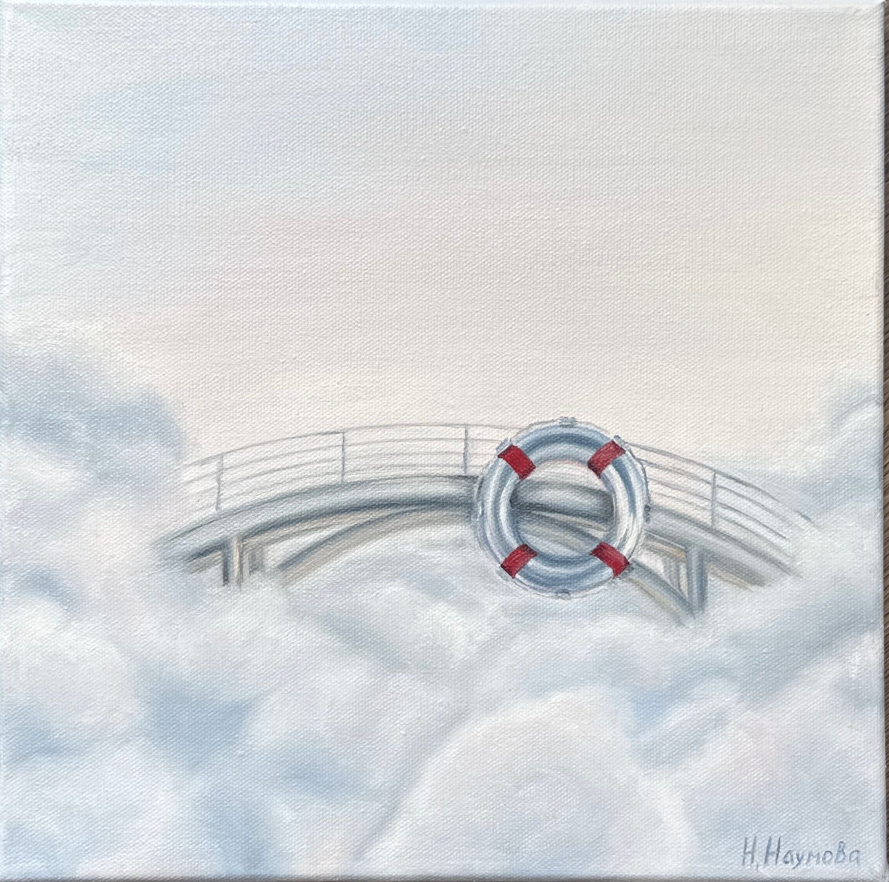 Наталья Наумова (Картина, живопись - 
                  30 x 30 см) Переход