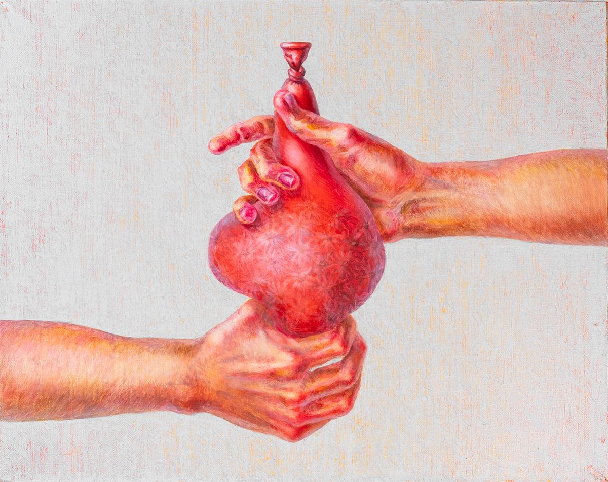 Мария Мельцаева (Картина, живопись - 
                  50 x 40 см) Проявление
