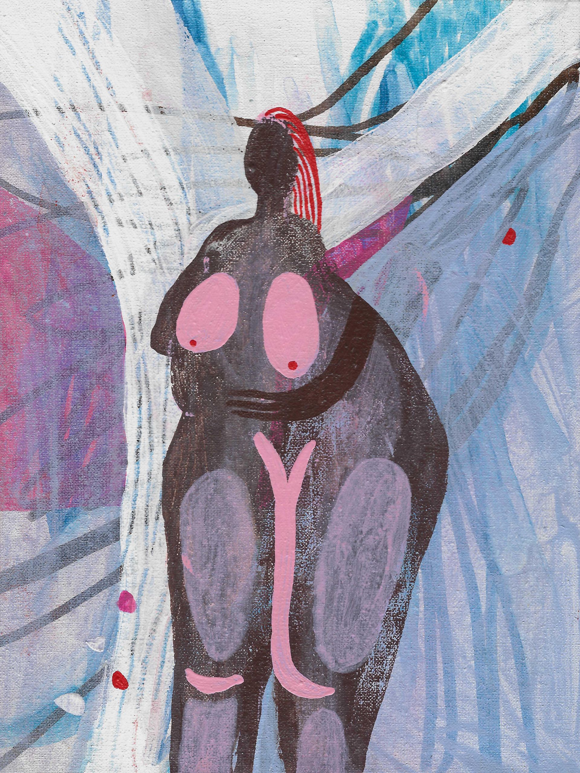 Лена Романовская (Авторская графика - 
                  27 x 32 см) Лилит