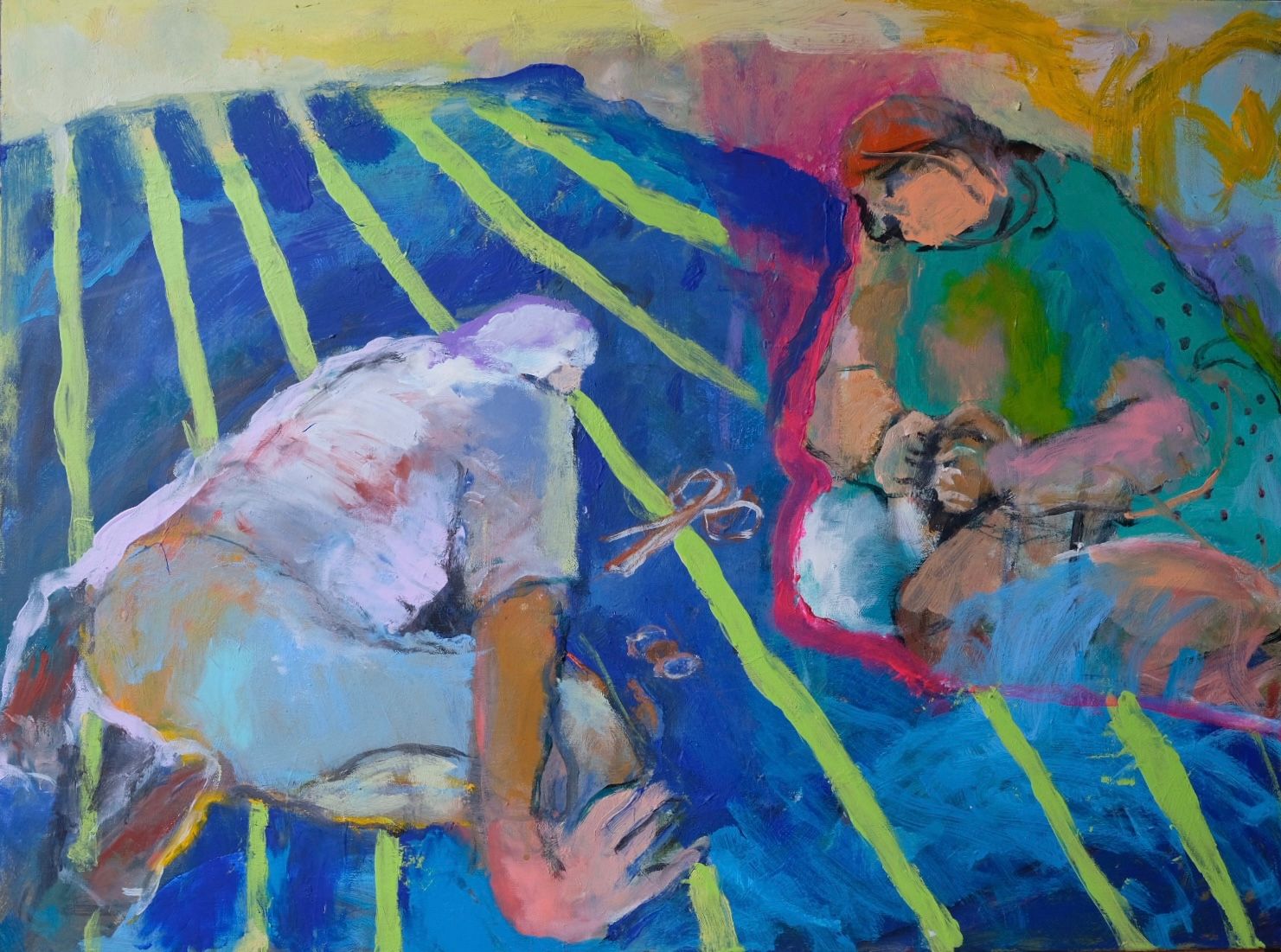 Алина Магомедова (Картина, живопись - 
                  80 x 60 см) День летнего солнцестояния