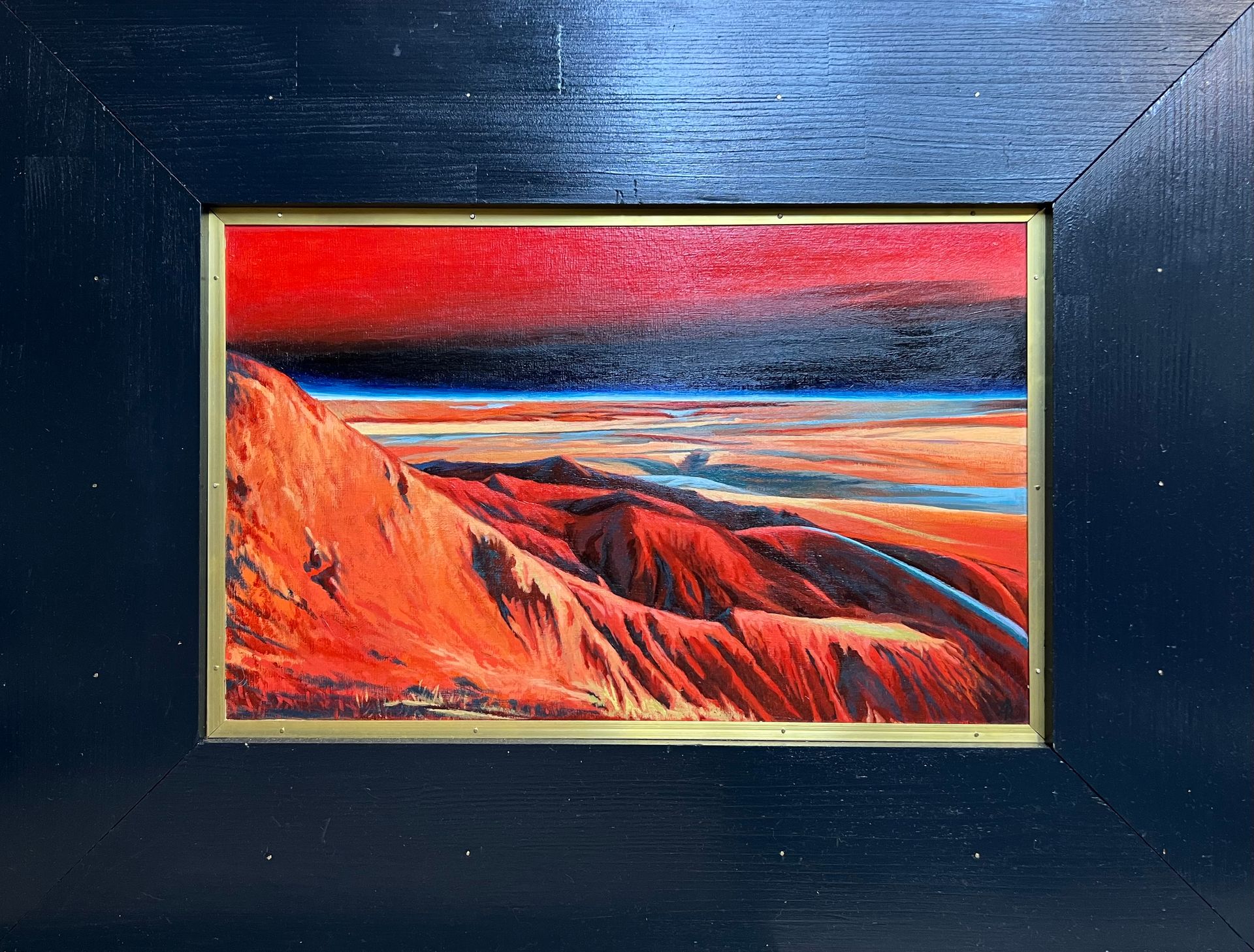 Настасья Дорогова (Картина, живопись - 
                  71 x 55 см) Где-то на марсе