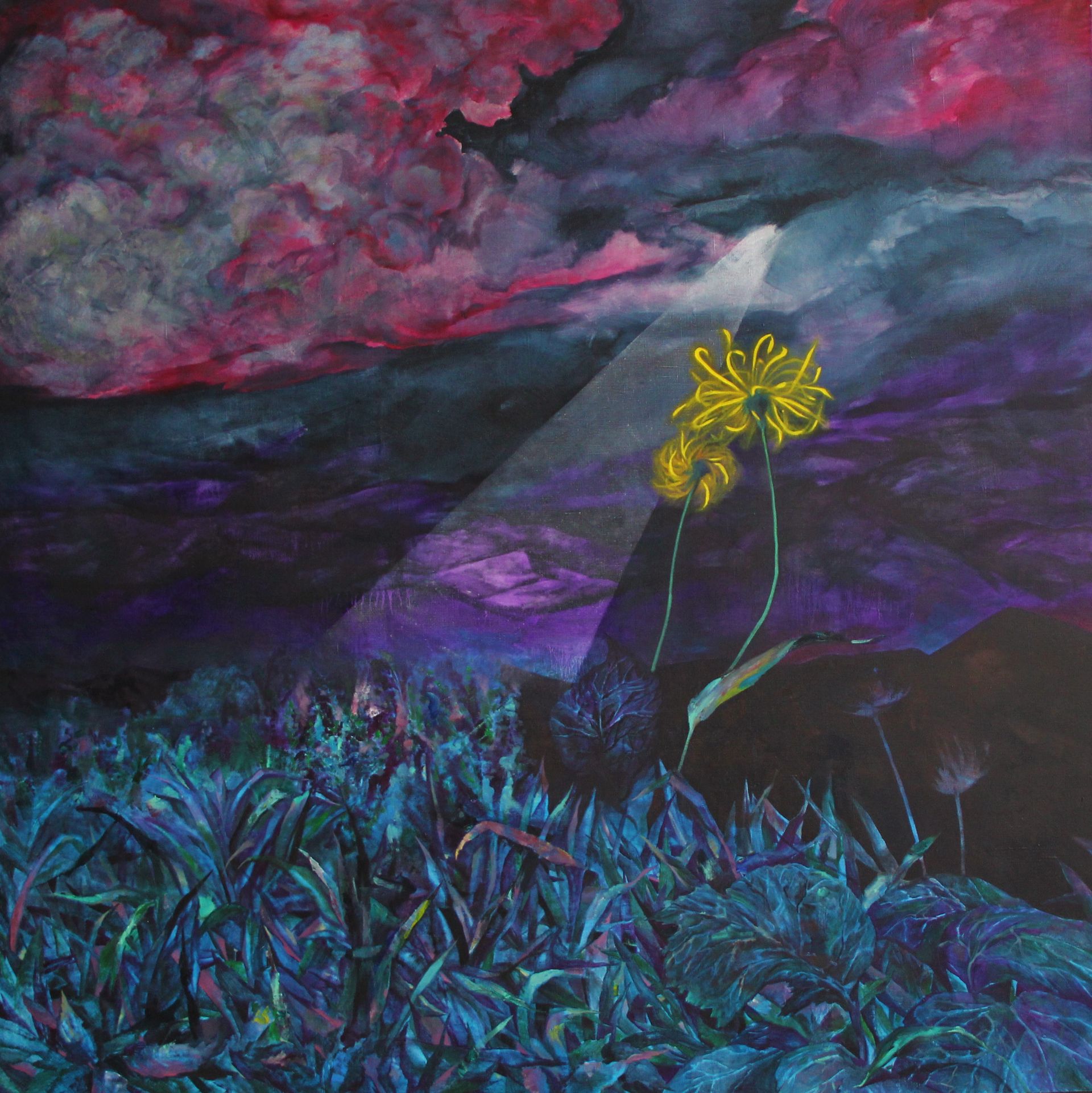 Ева Аракчеева (Картина, живопись - 
                  150 x 150 см) Расцвет